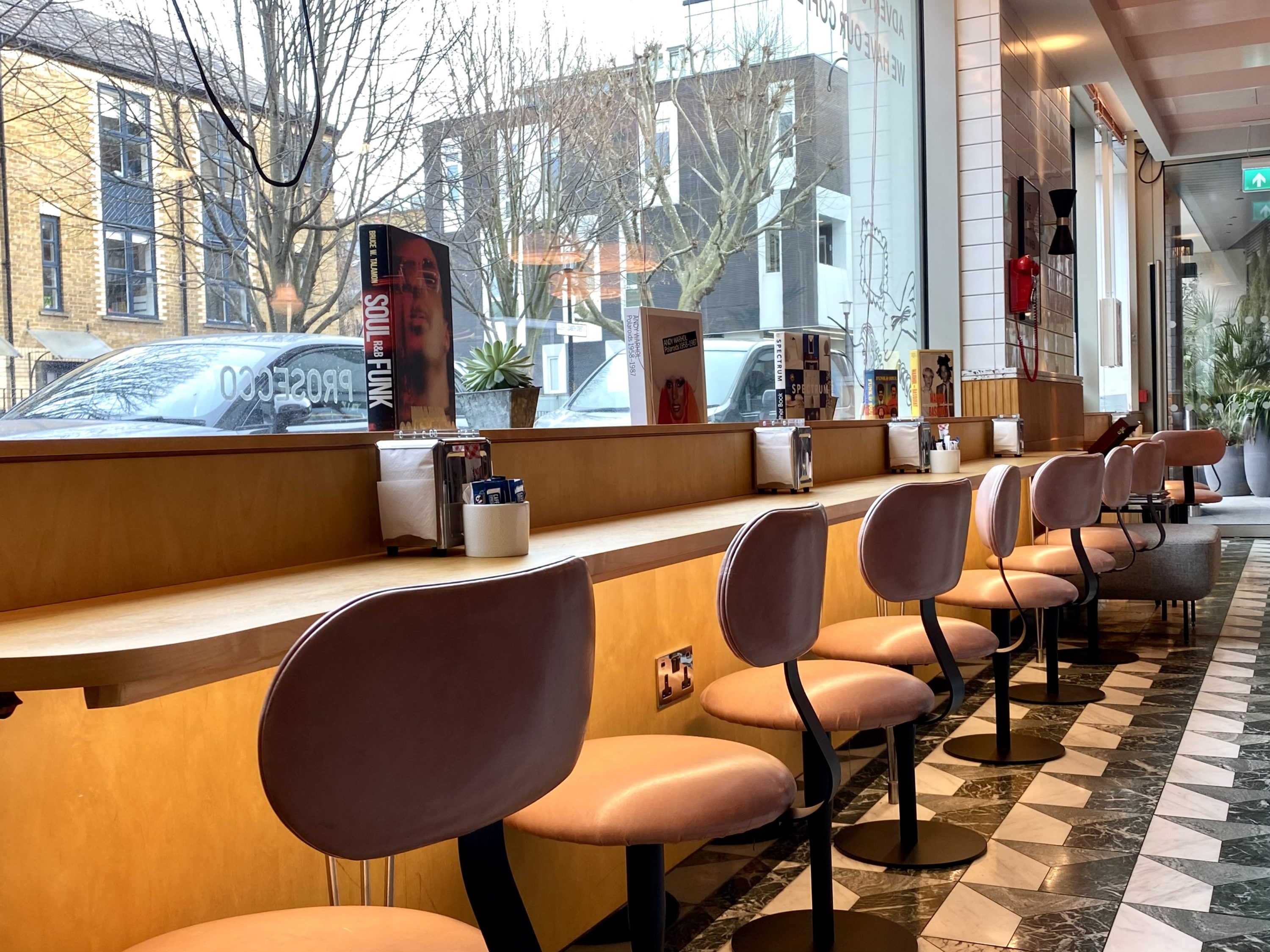 The Dixon London Autograph Collection Shakedown window seats