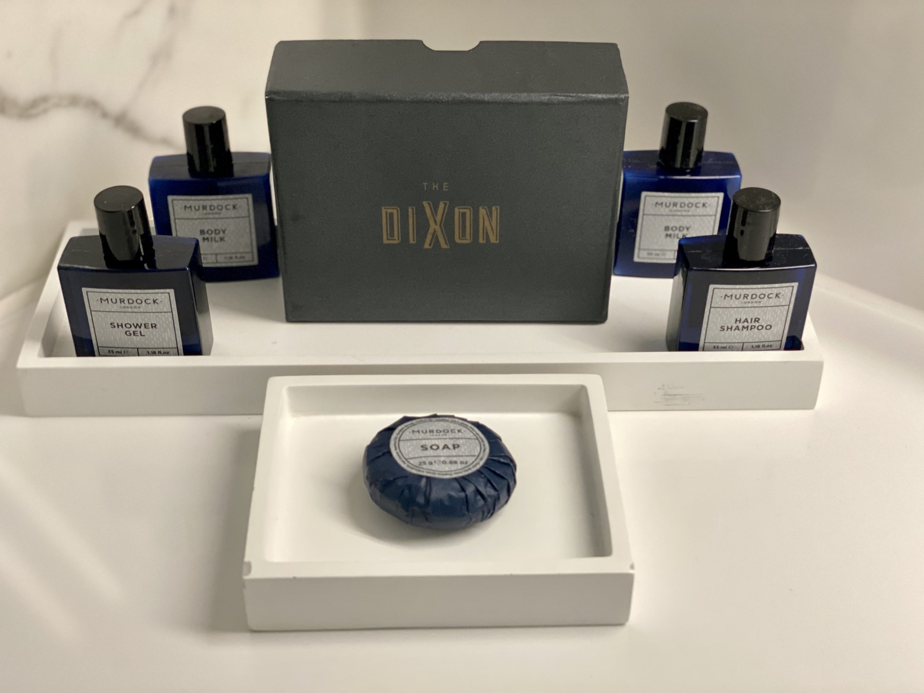 The Dixon London Autograph Collection bathroom bathing amenities