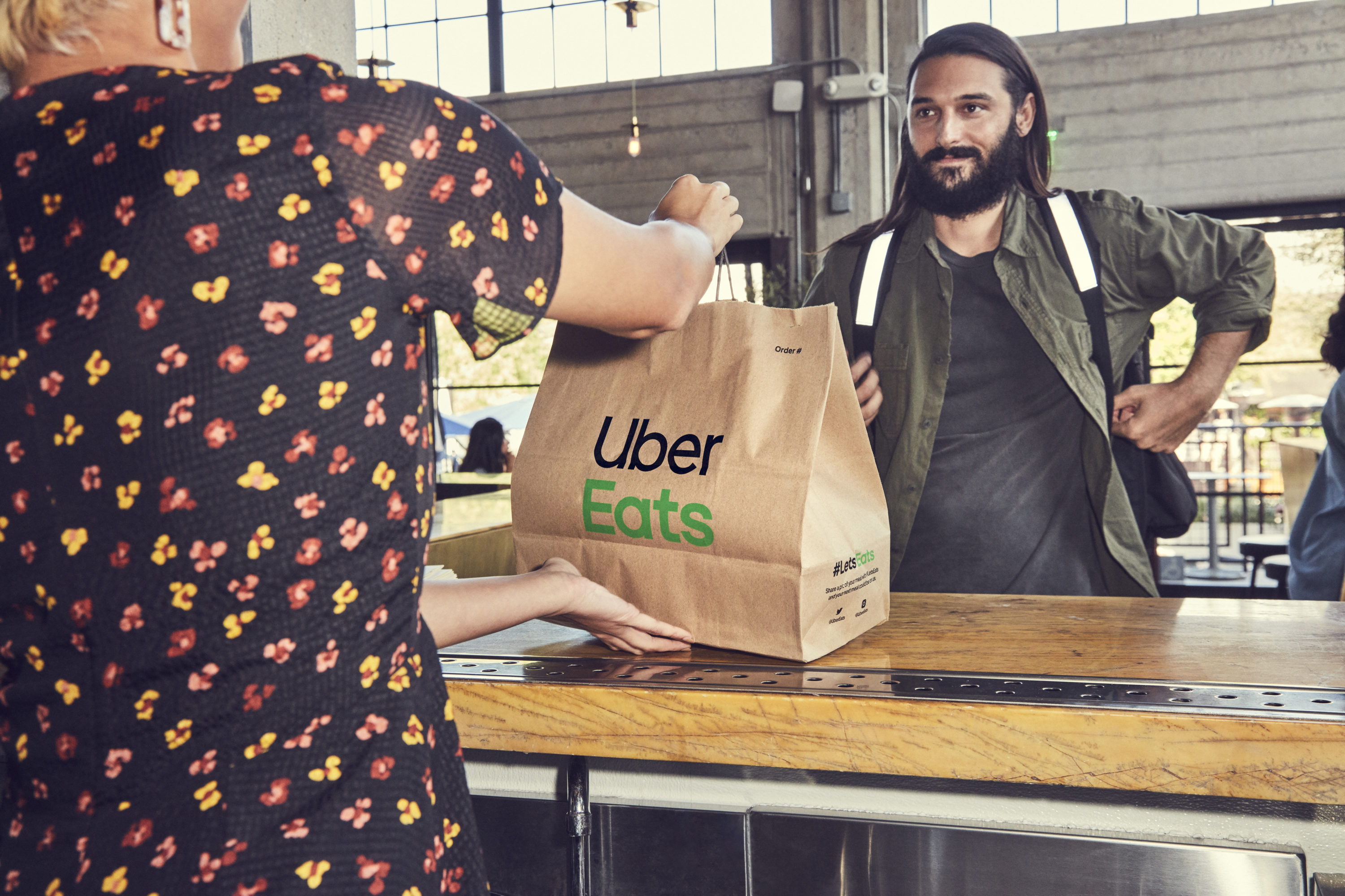 Uber Eats restaurant food pick up Uber Eats restaurant food pick up