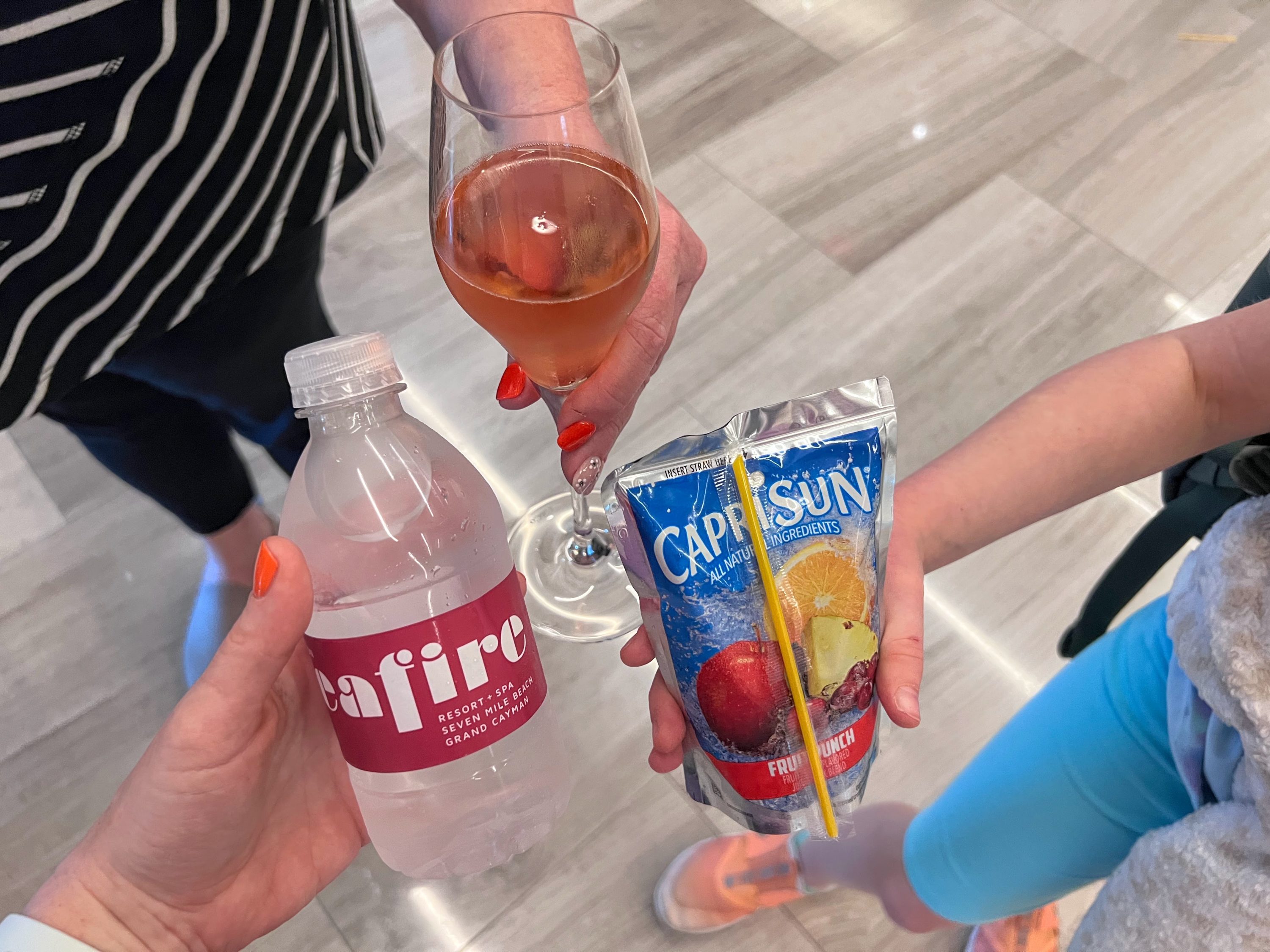 Welcome drinks at Kimpton Seafire