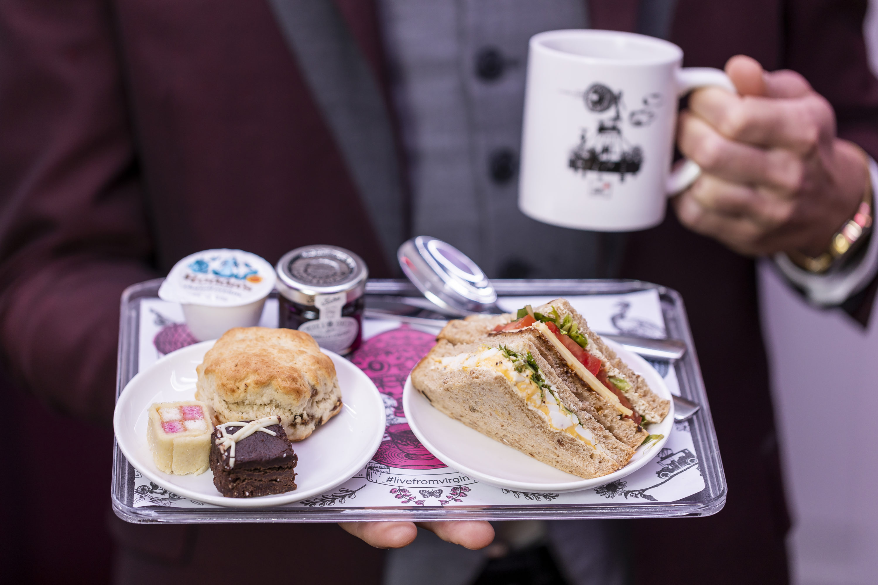Virgin Atlantic's Mile High Tea