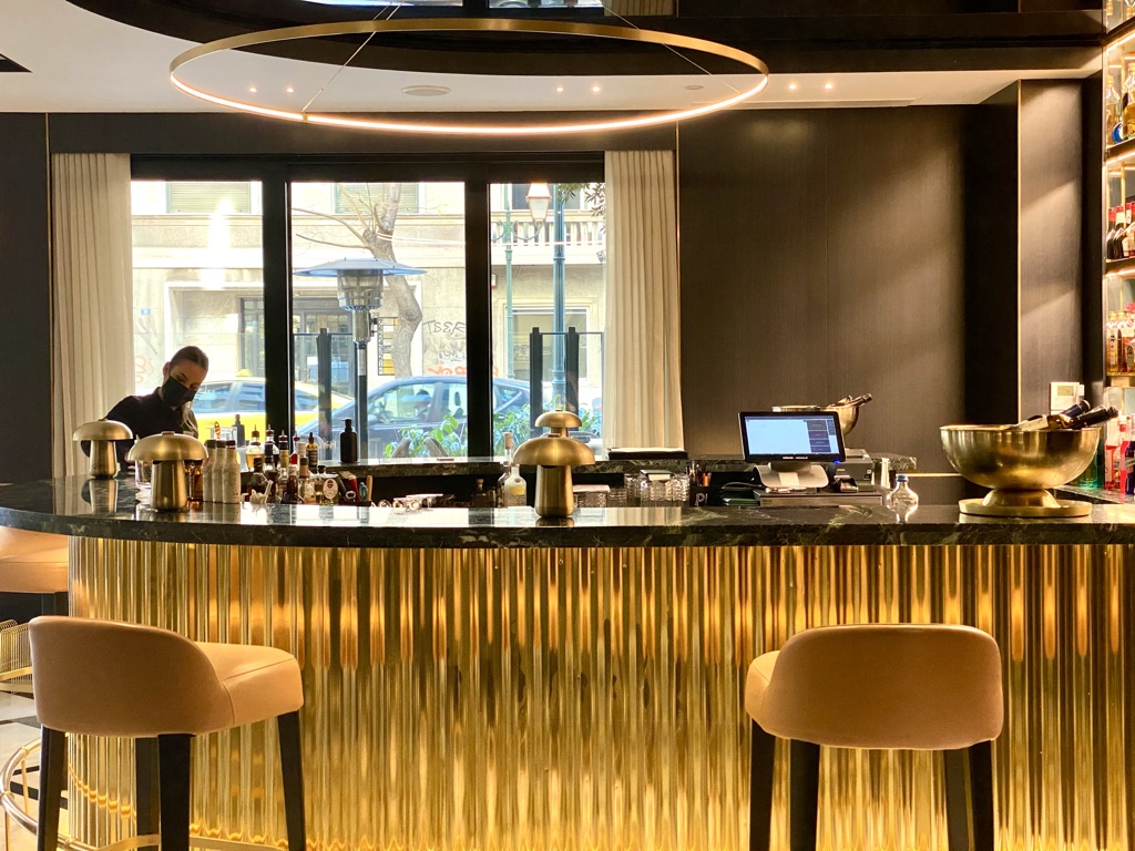 Academias Hotel Plato Lounge Bar bar seating