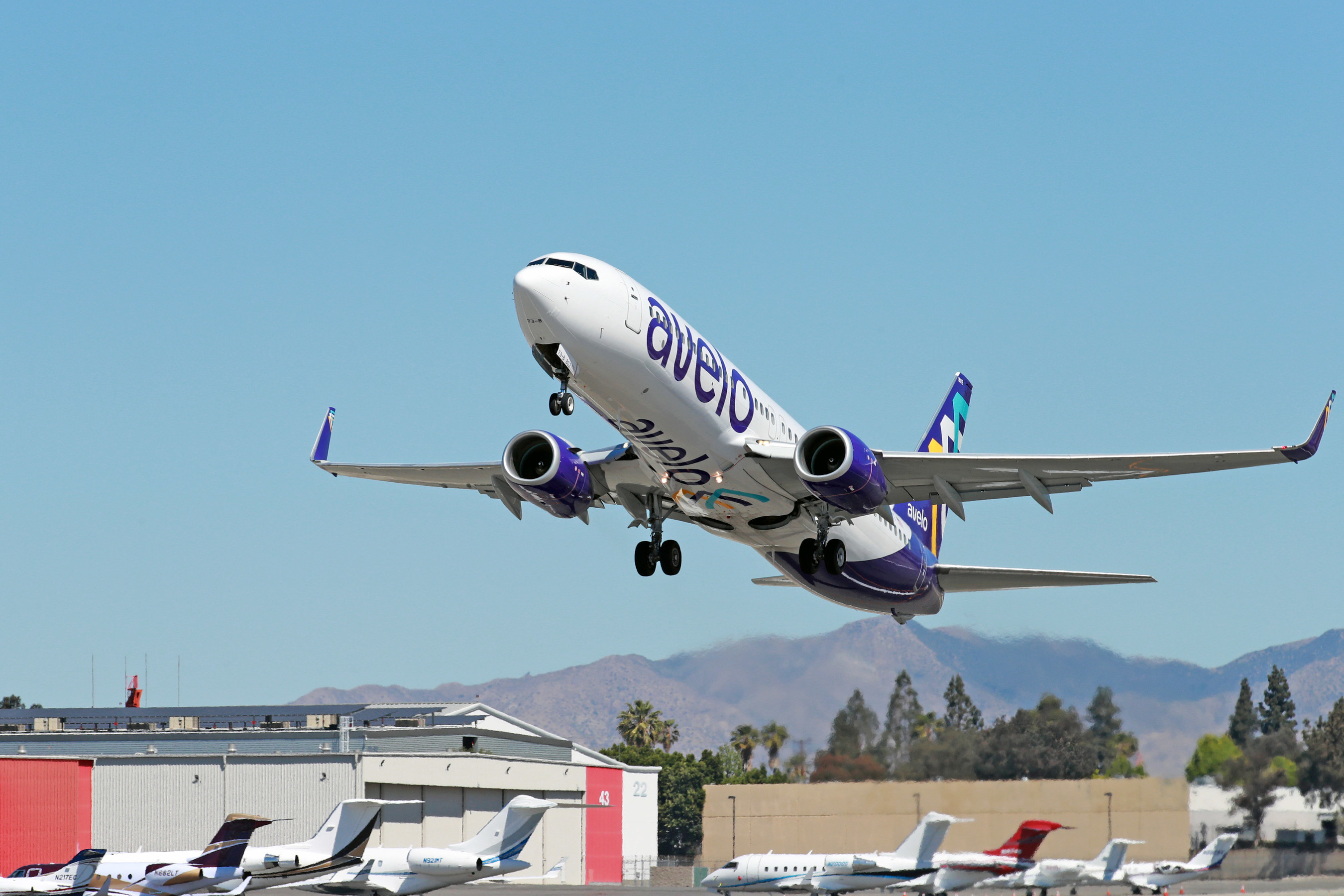 Avelo Airlines Take Off Logo