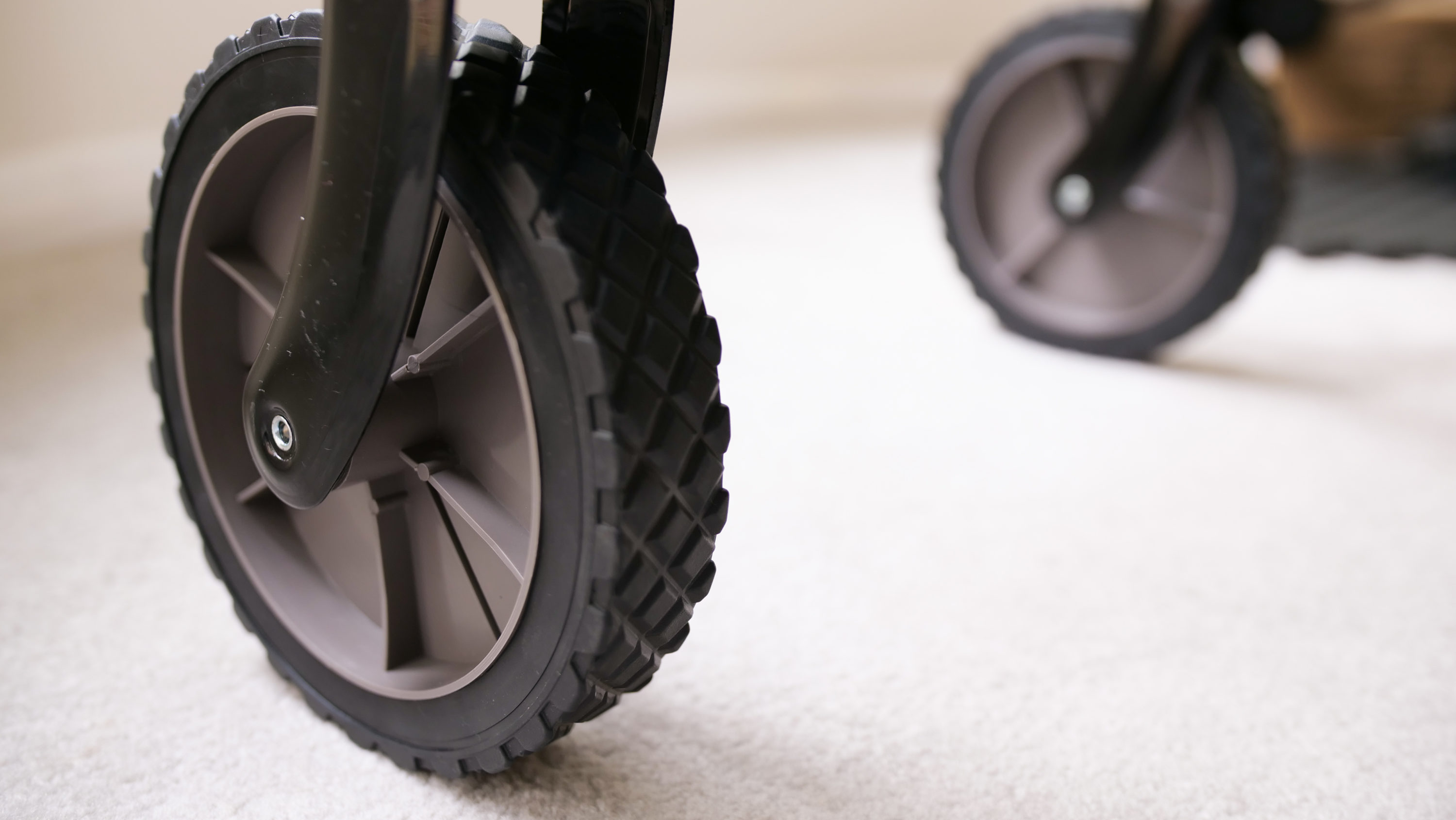 Beach cart wheels