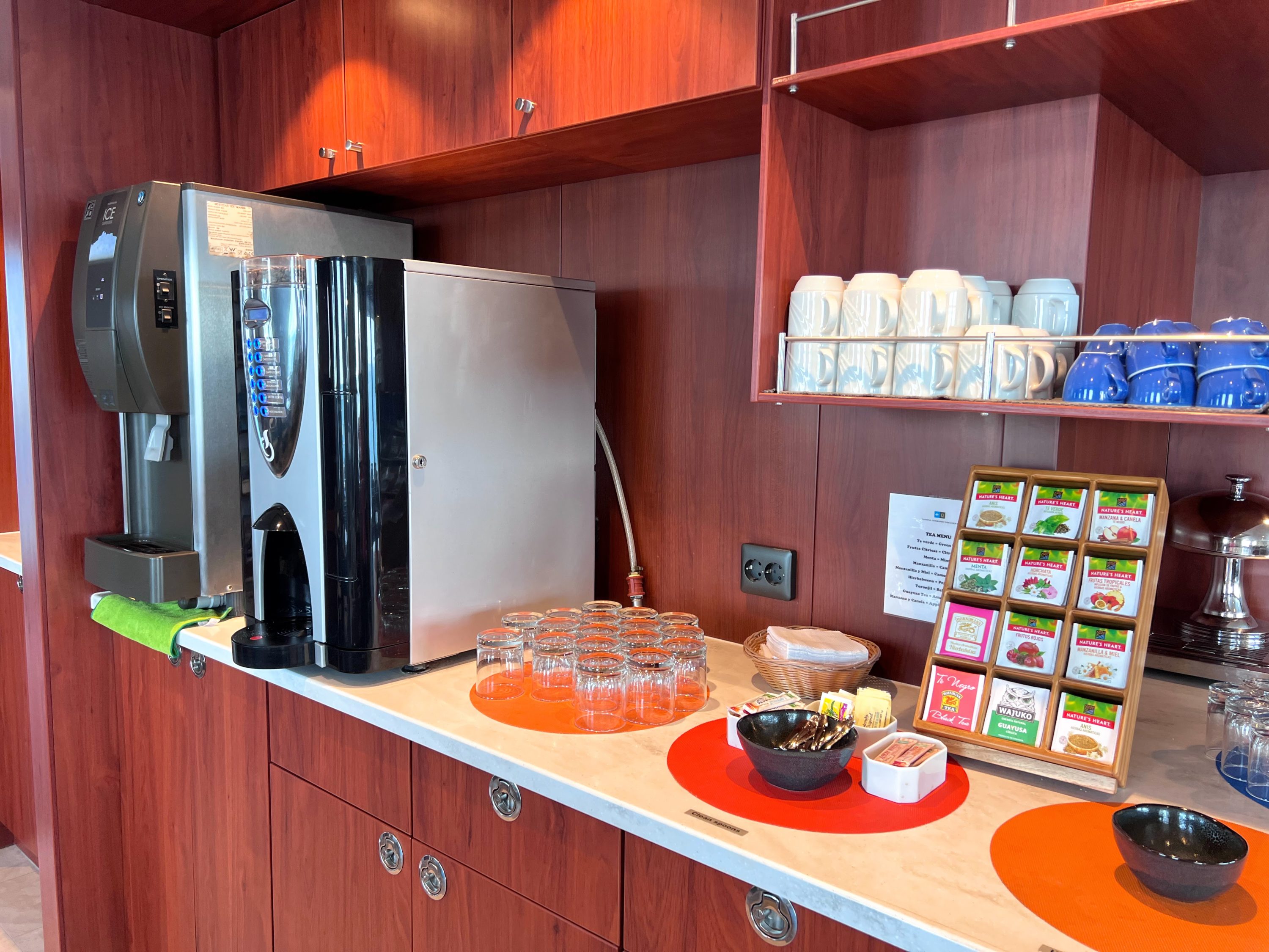 Endeavour II Library coffee machine
