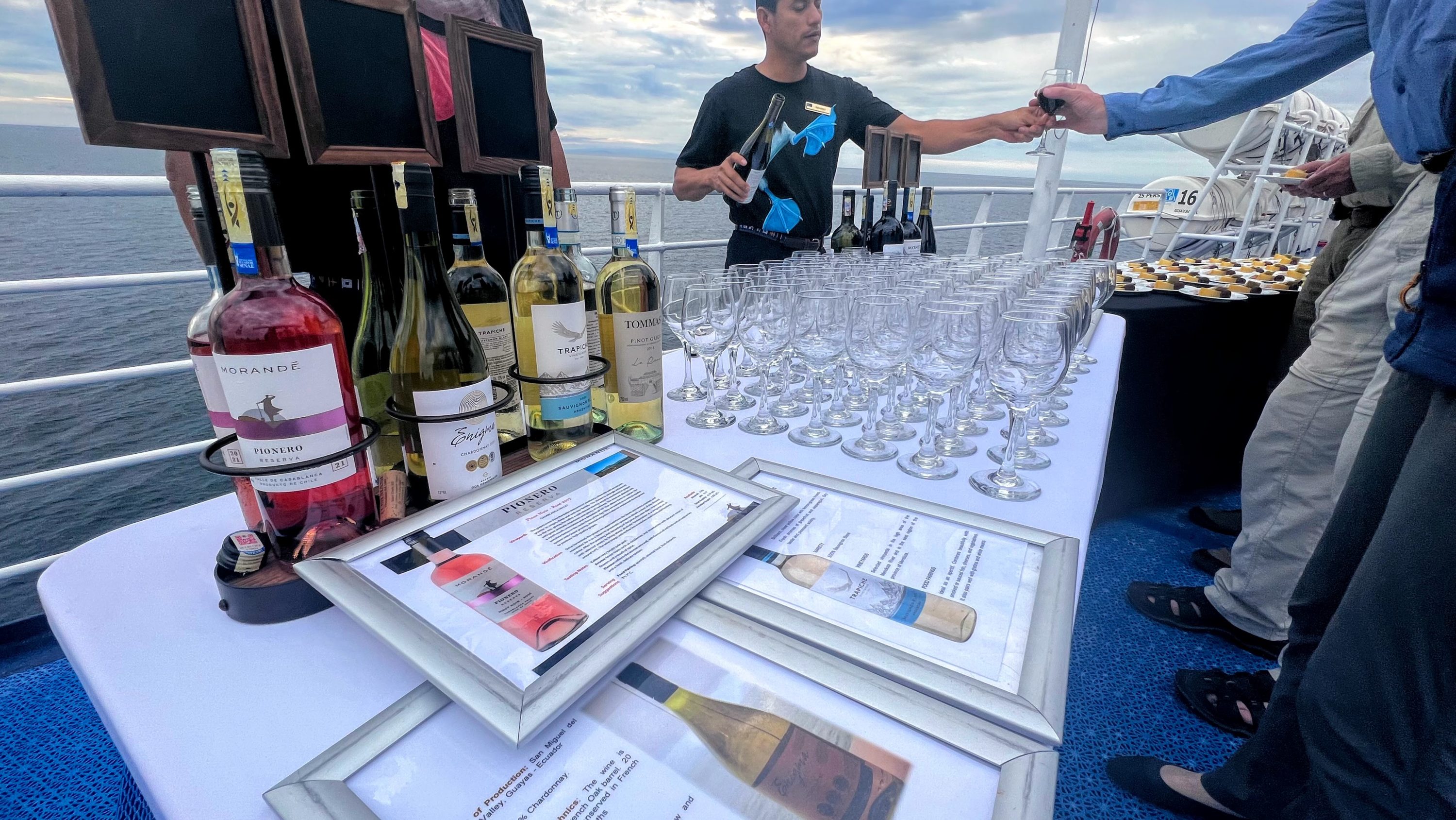 Endeavour II wine tasting event