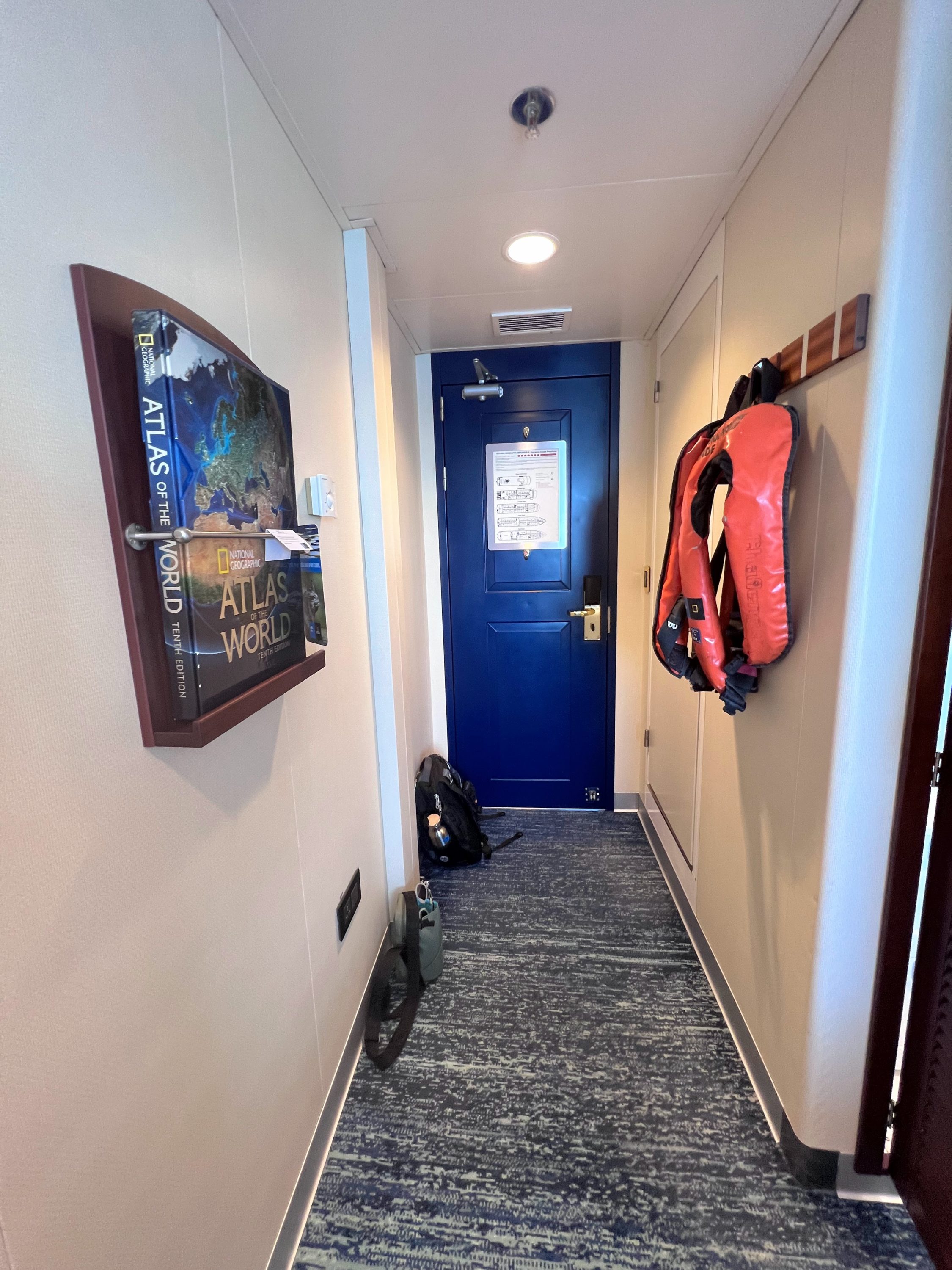 Entry to Cabin 201 NatGeo Endeavour II