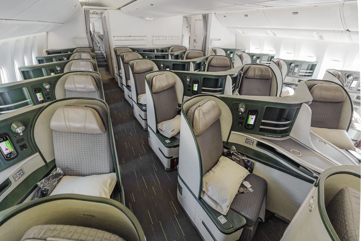 Eva Air Business Class cuisine Eva Air Royal Laurel Class business 777