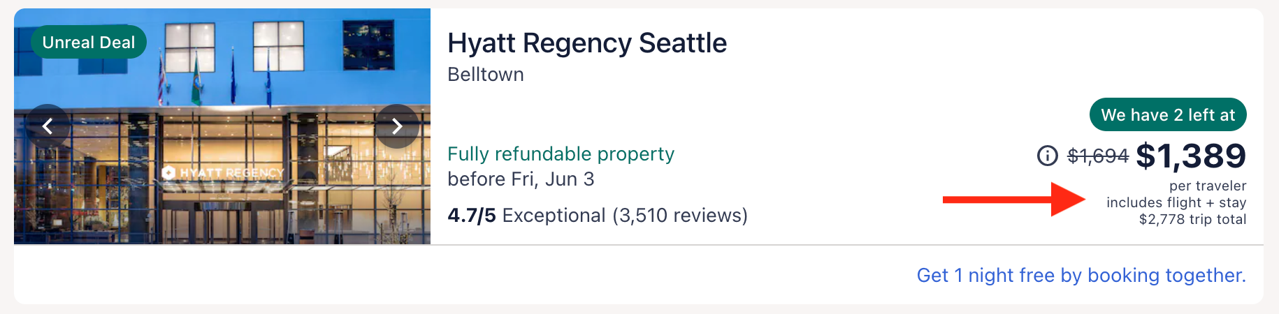 Expedia Package