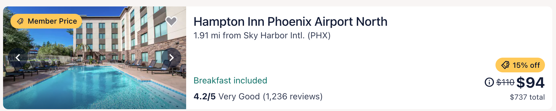 Expedia member pricing on hotels