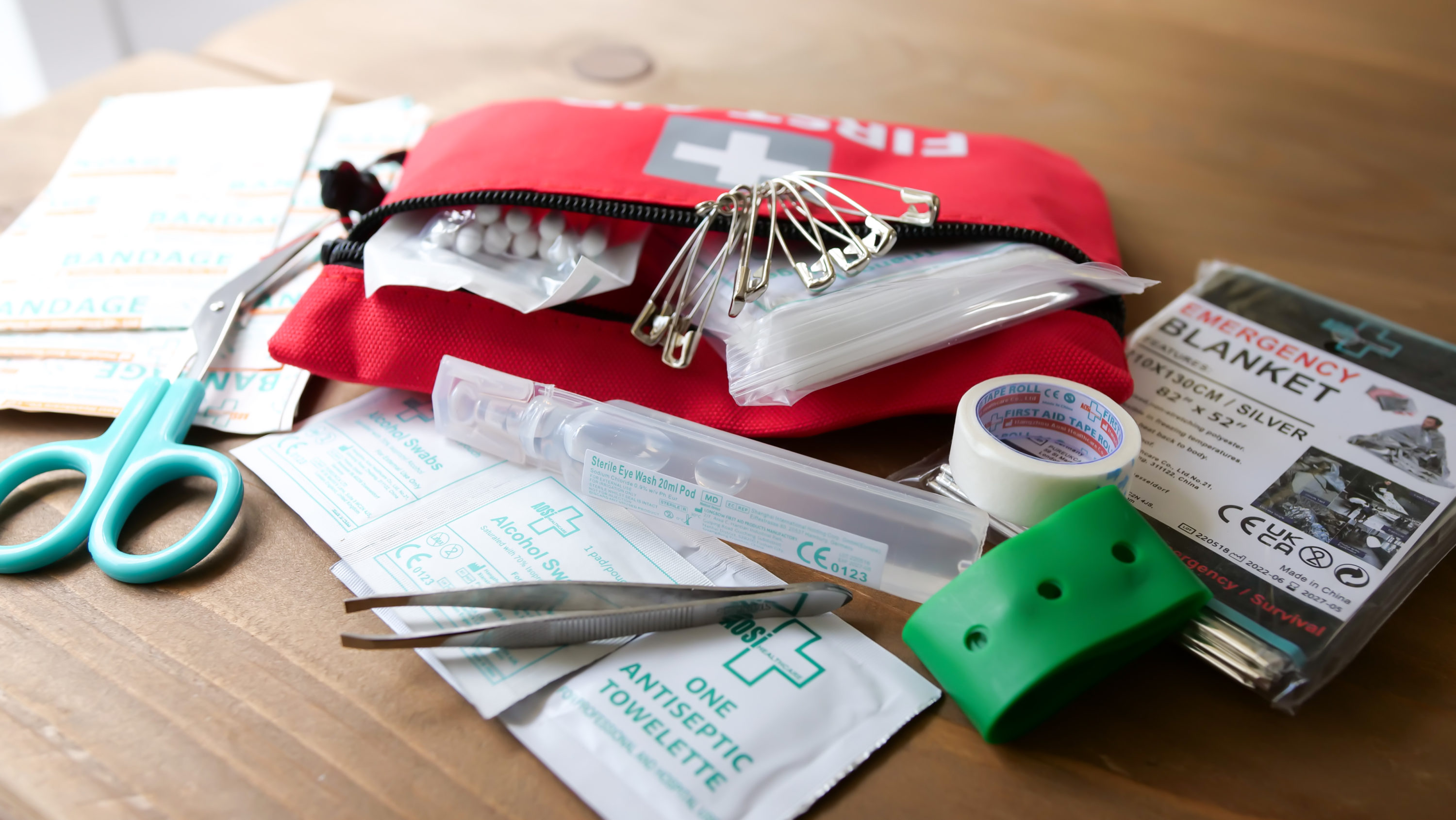 First Aid Kit Number of Pieces