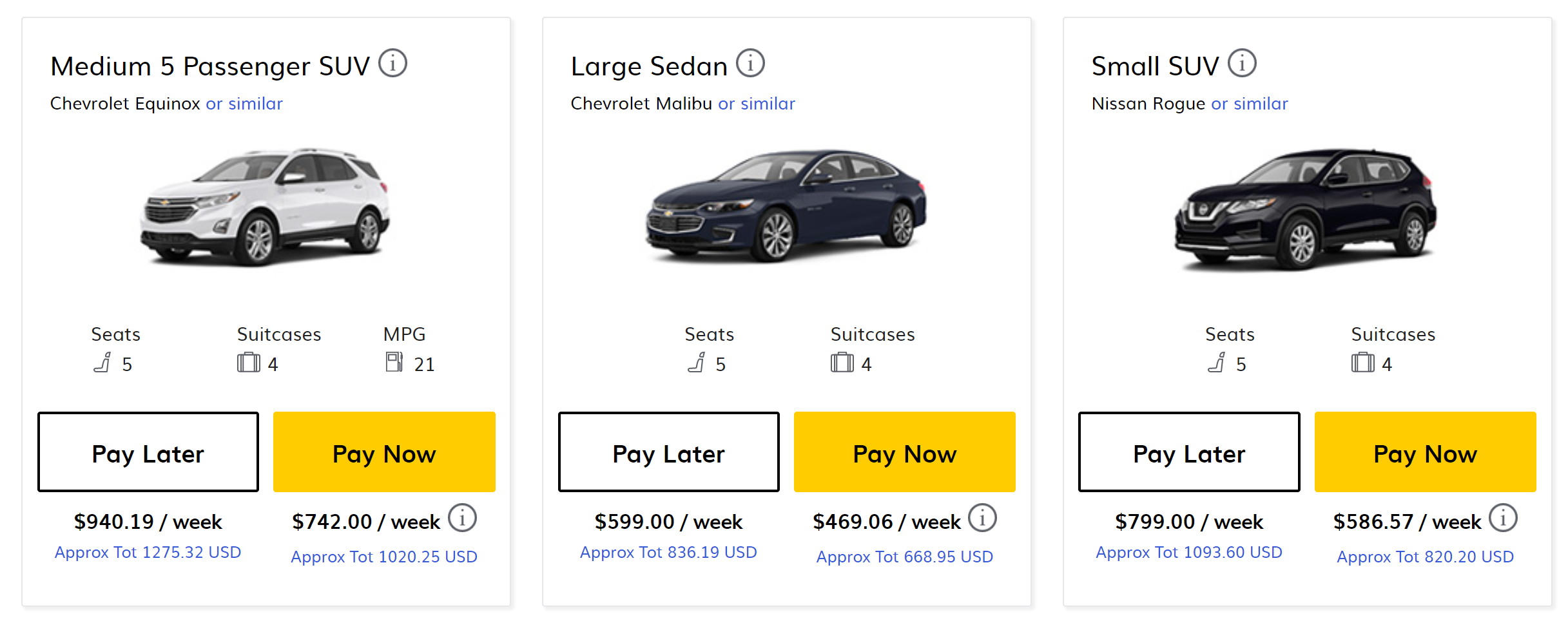 Hertz summer prices