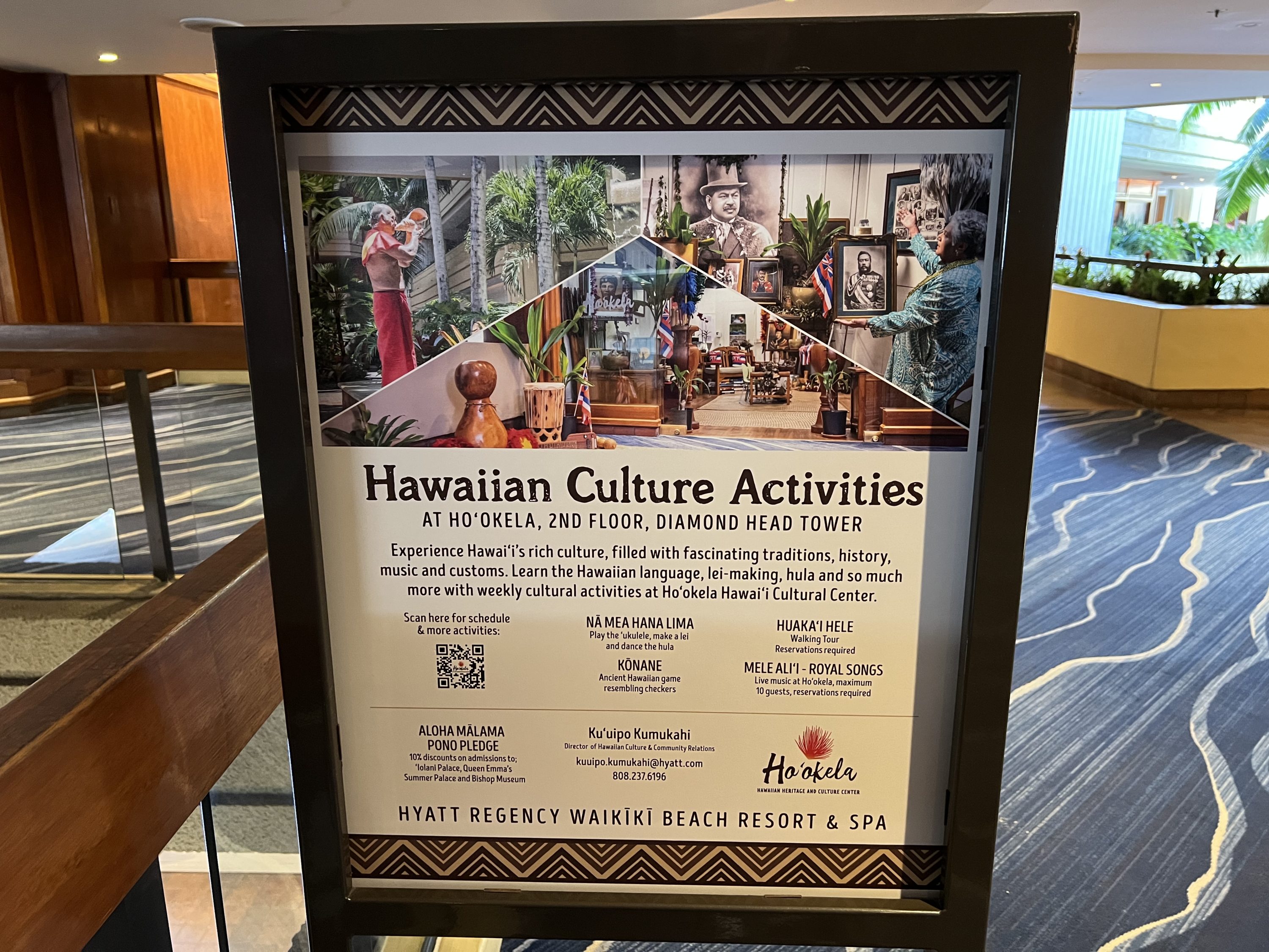 Hyatt Regency Waikiki Cultural Activities