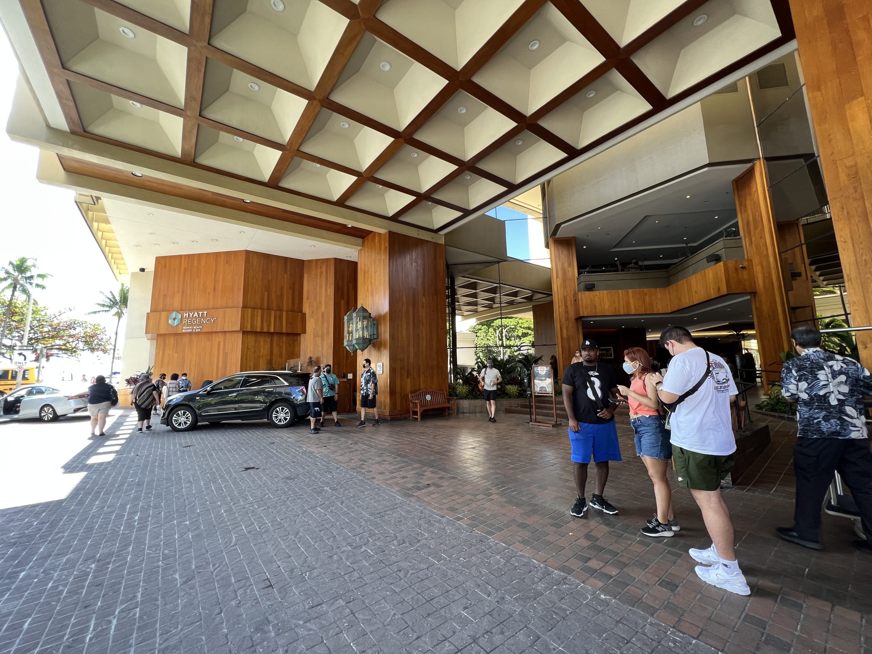 Hyatt Regency Waikiki Front Portico
