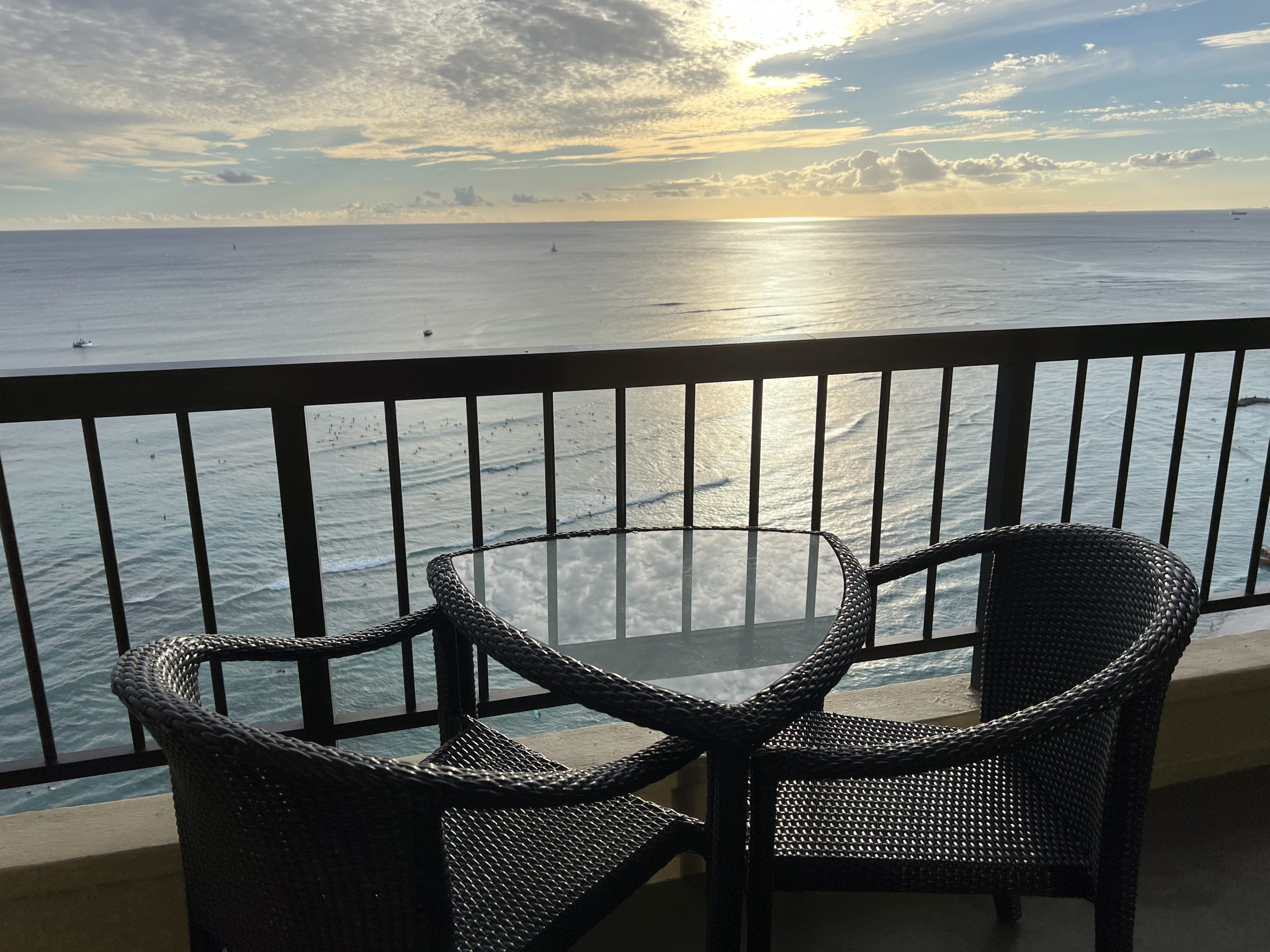 Hyatt Regency Waikiki Room Balcony