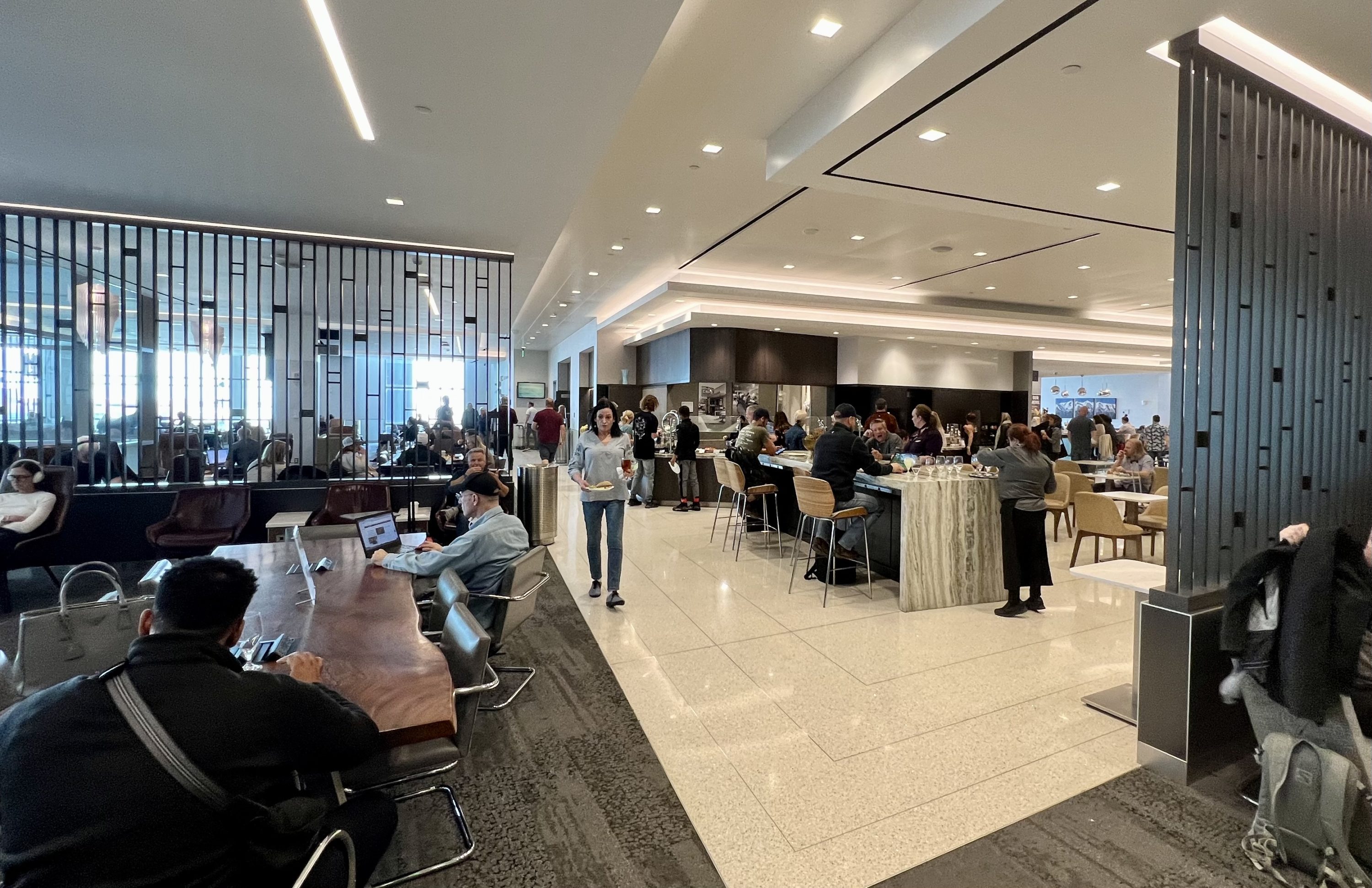 Delta Sky Club at Salt Lake City