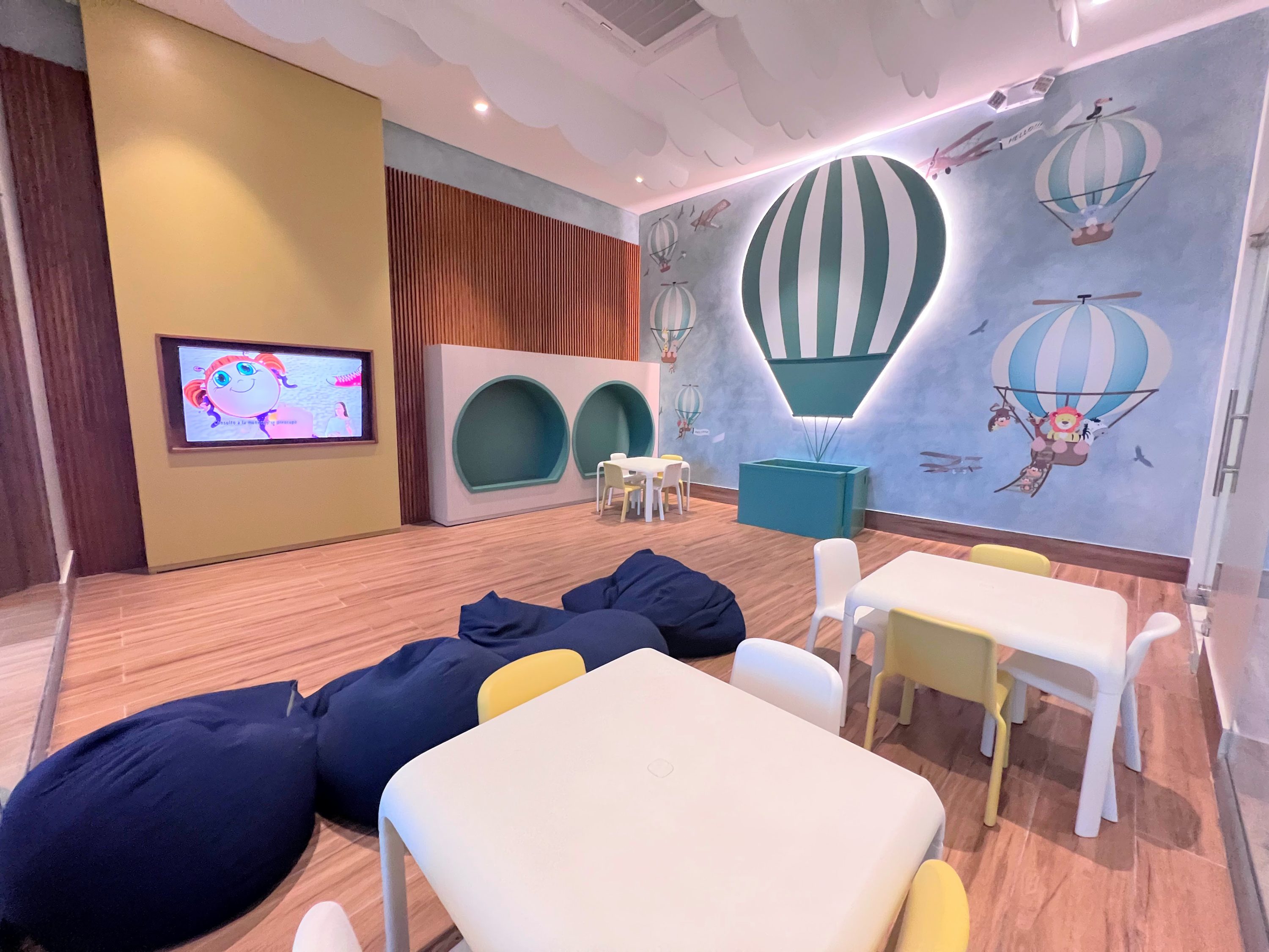 Kids area in Aeropuertos VIP Club