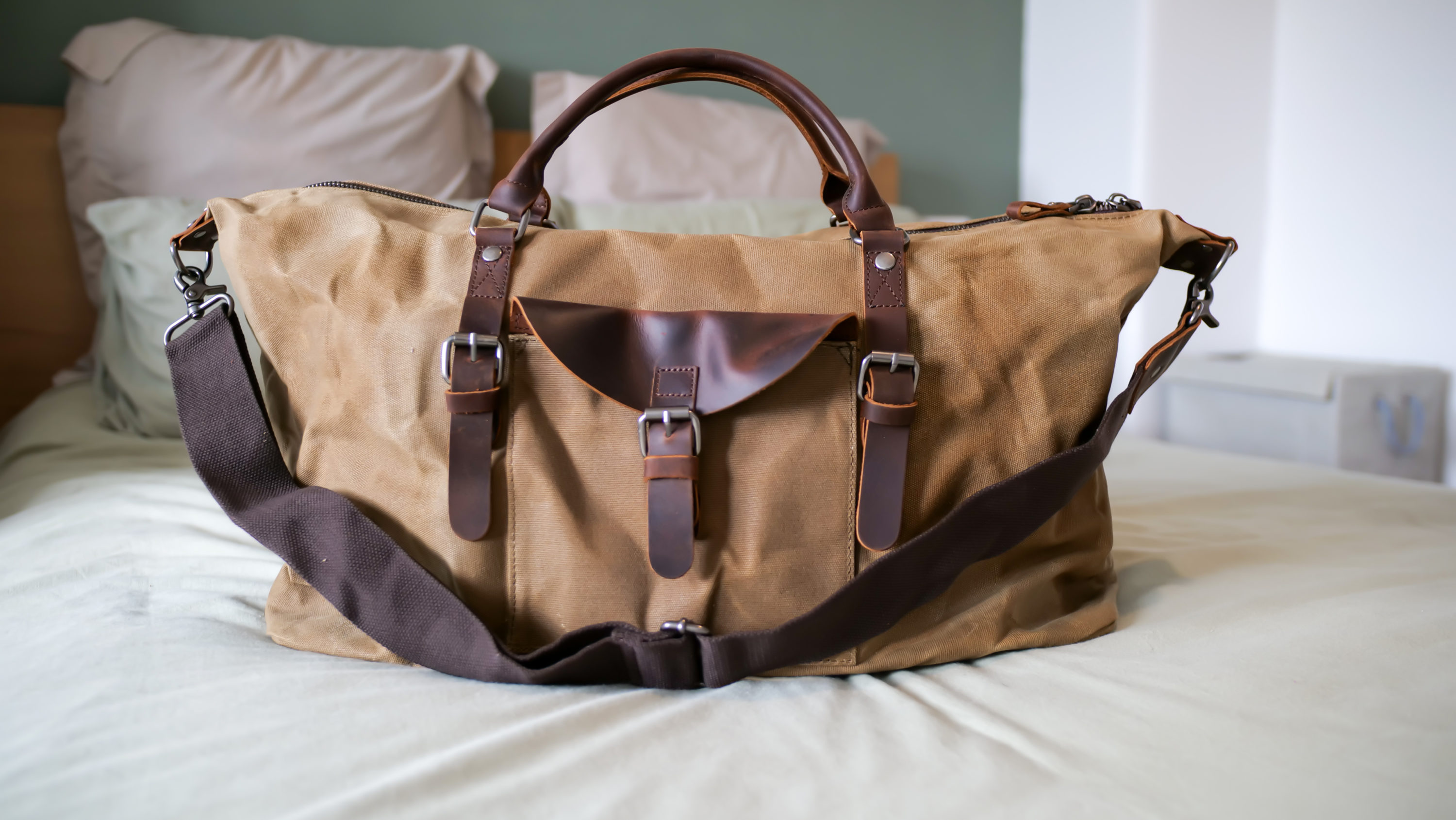 Leather Duffel Bag