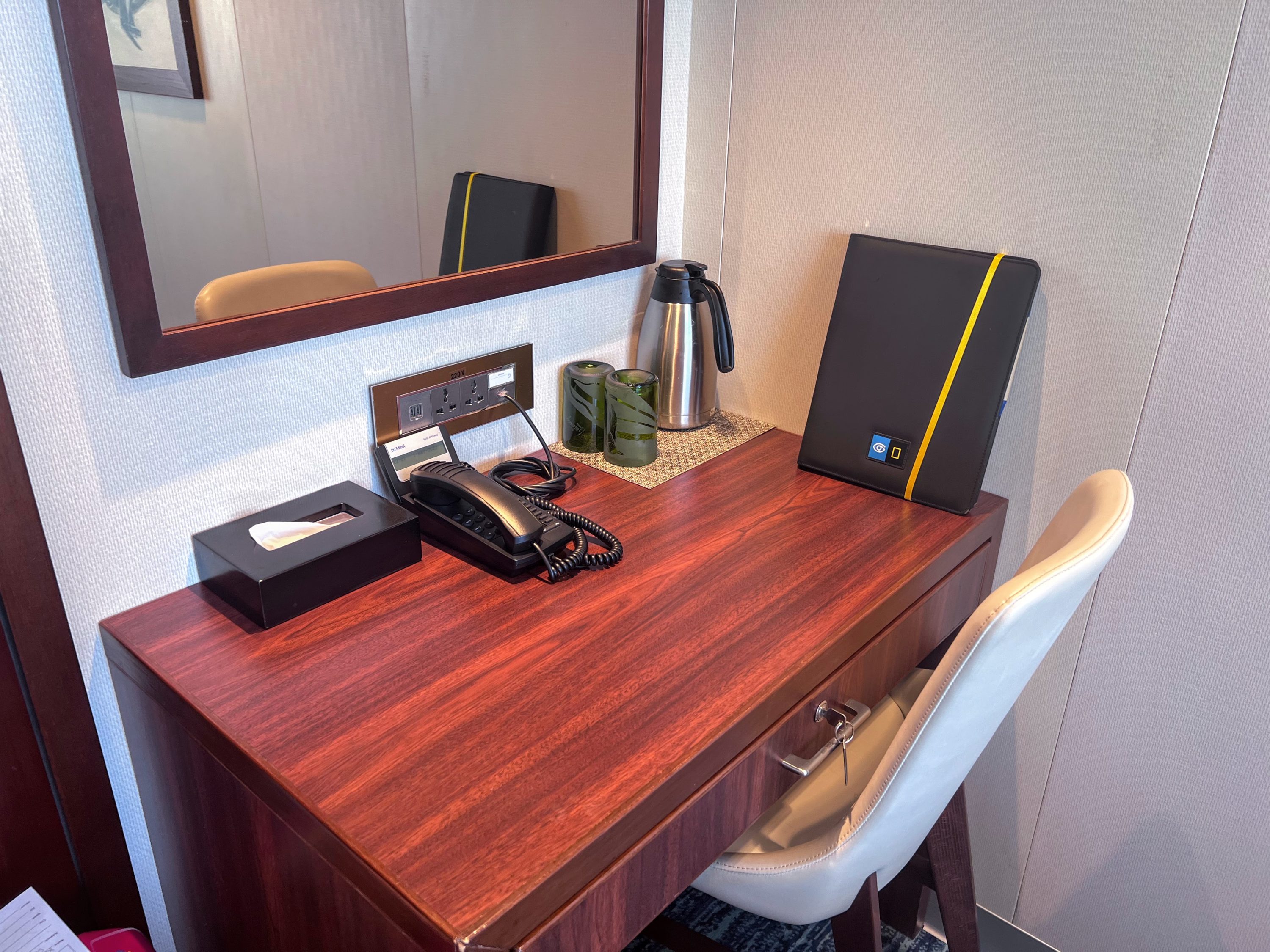 National Geographic Endeavour II desk