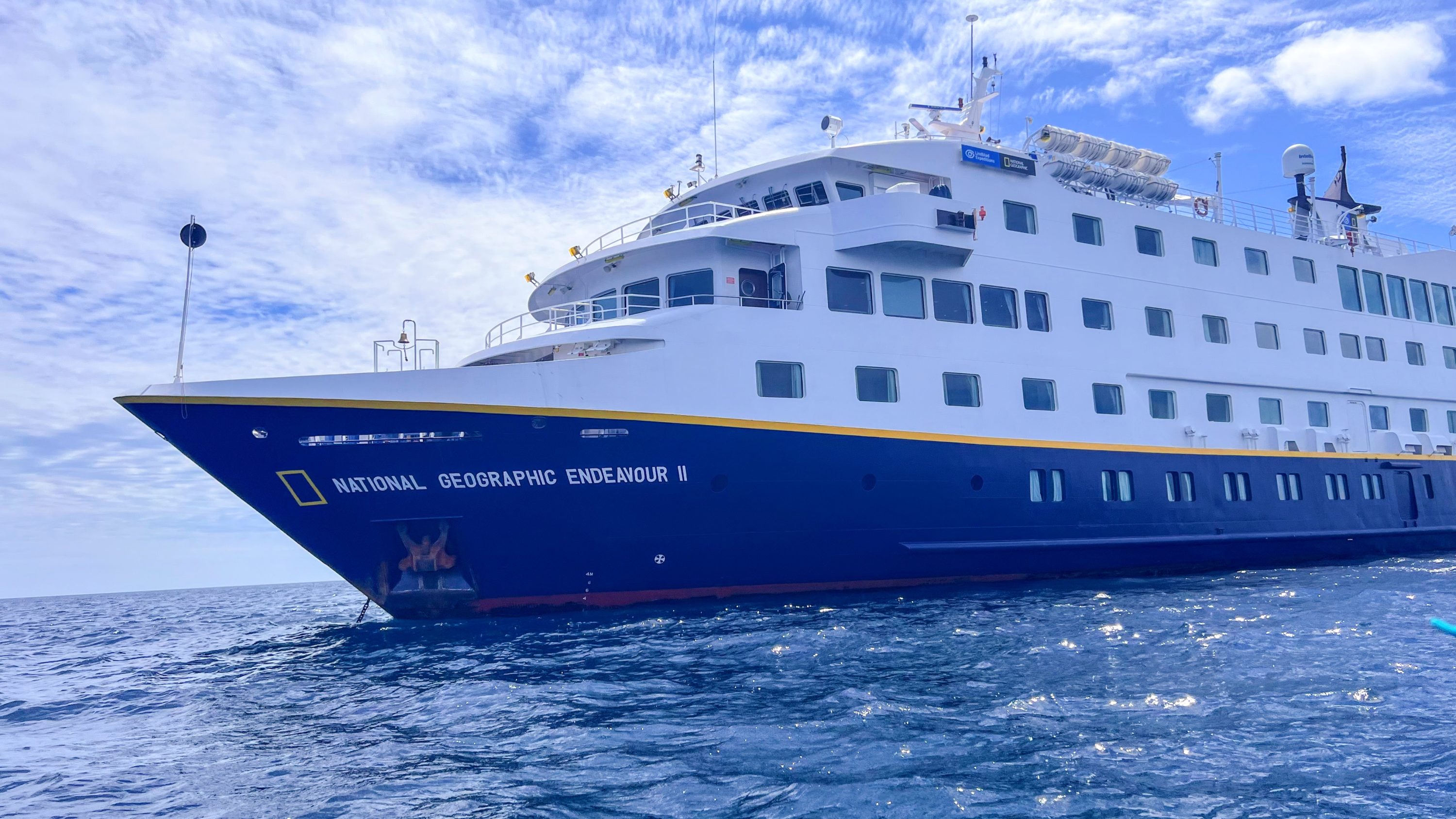 National Geographic Endeavour II in the Galapagos Islands