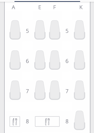 British Airways Boeing 777-200 seat map