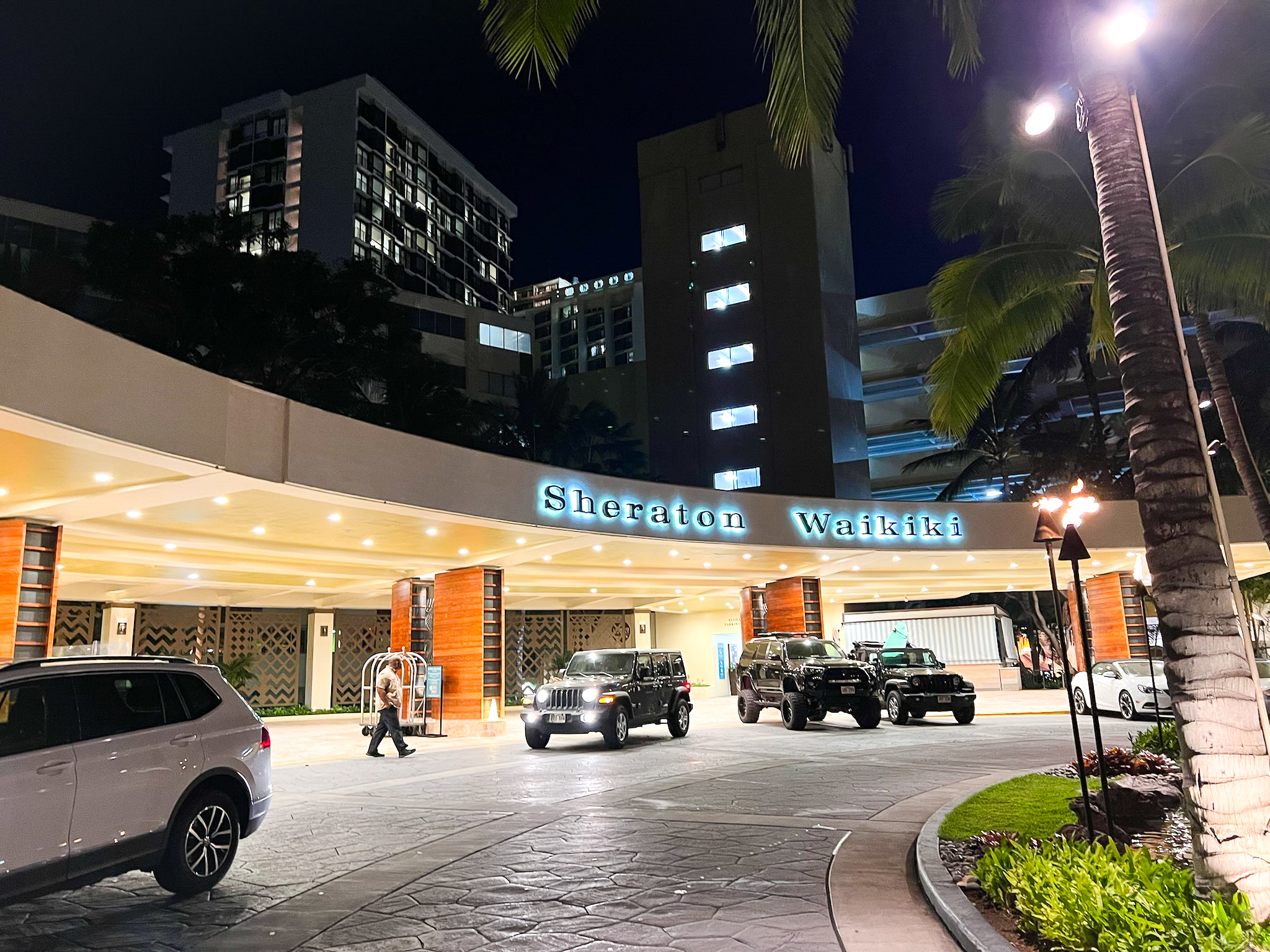 Sheraton Waikiki valet
