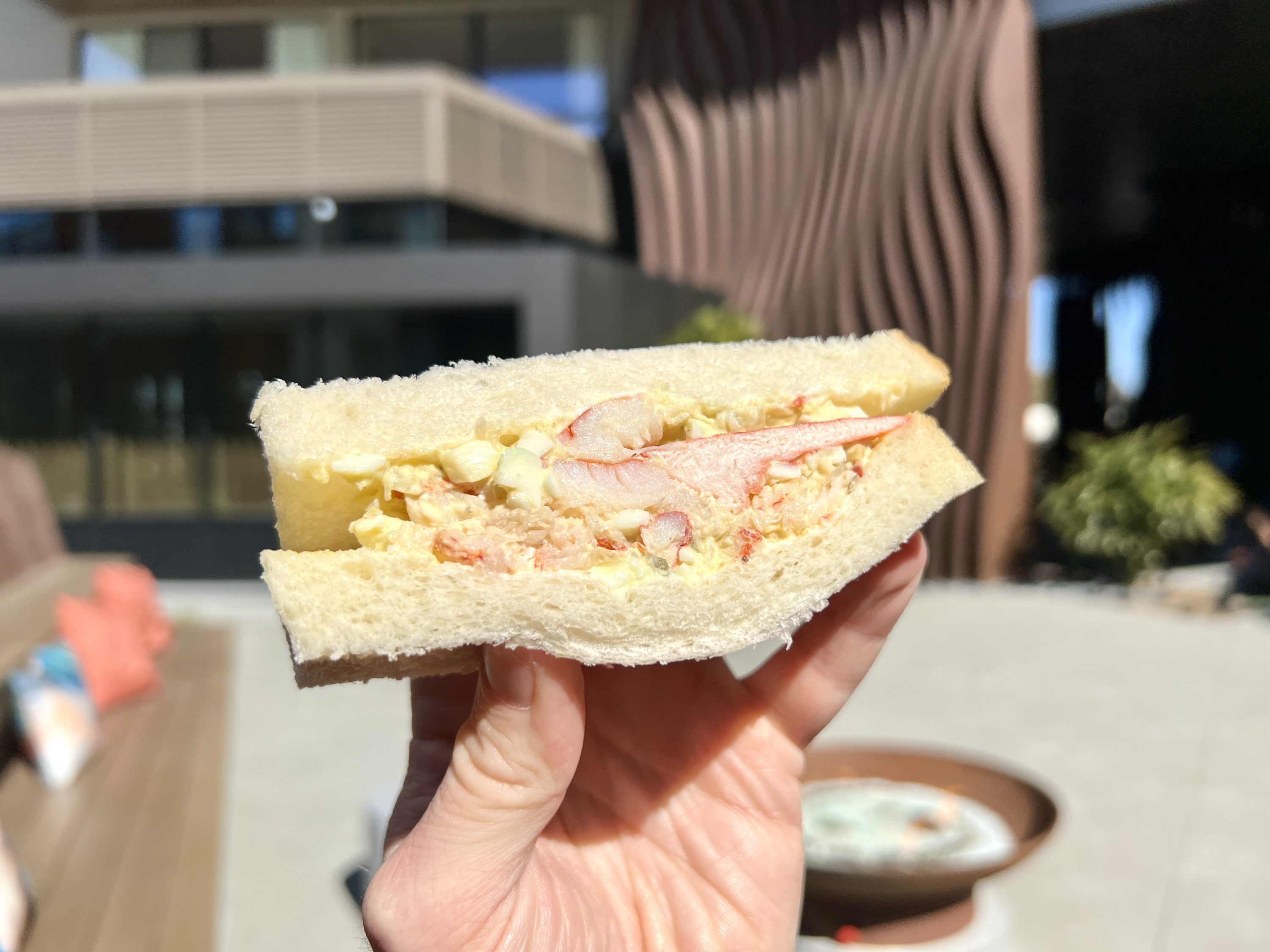 TETRA Hotel Autograph Collection Coffee Manufactory lobster sando