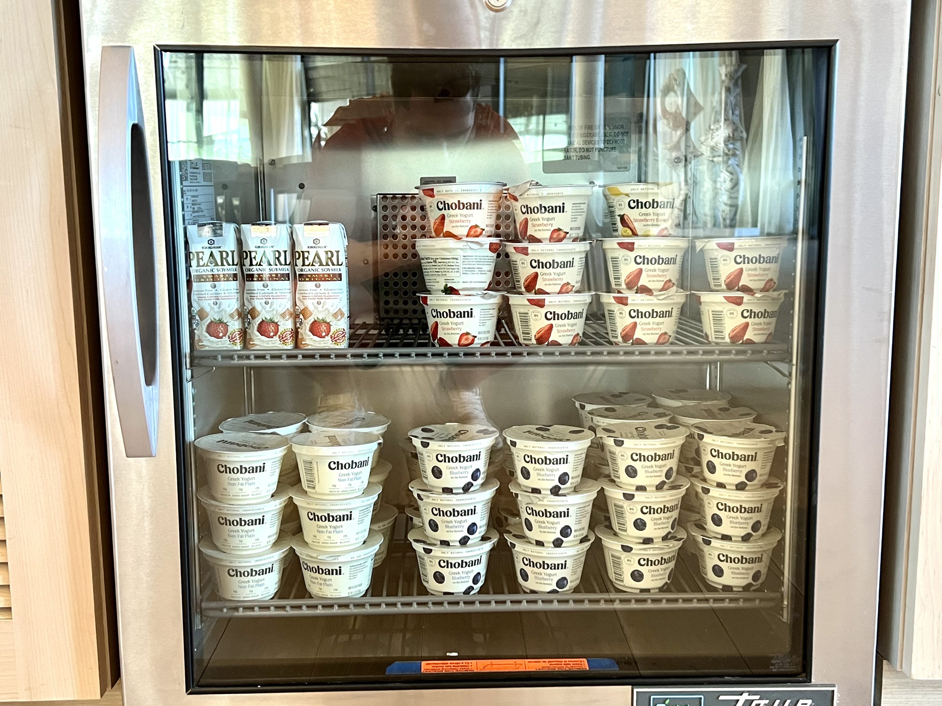 TETRA Hotel Autograph Collection breakfast yogurts and soy milk
