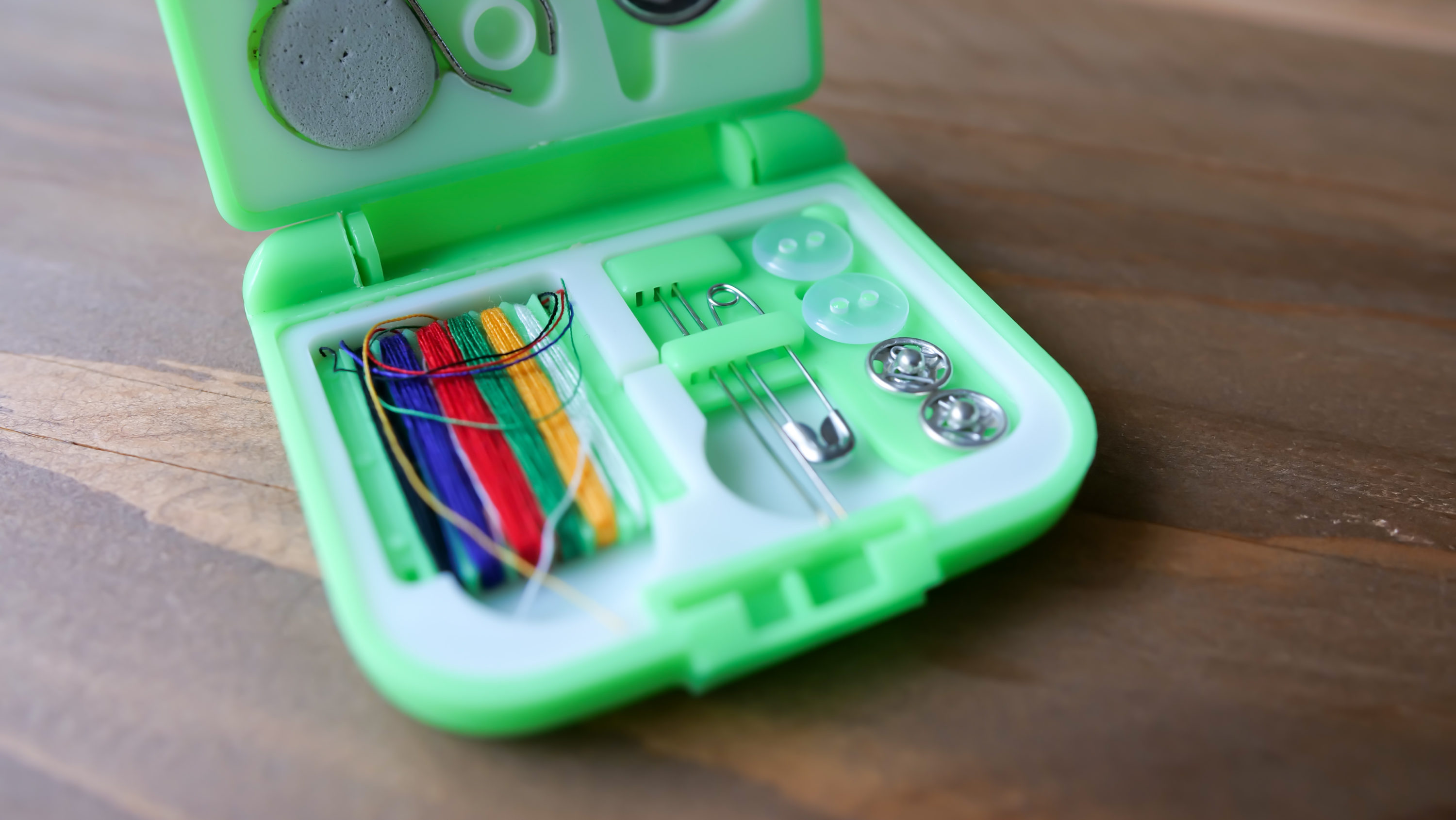 Travel Sewing Kit Items
