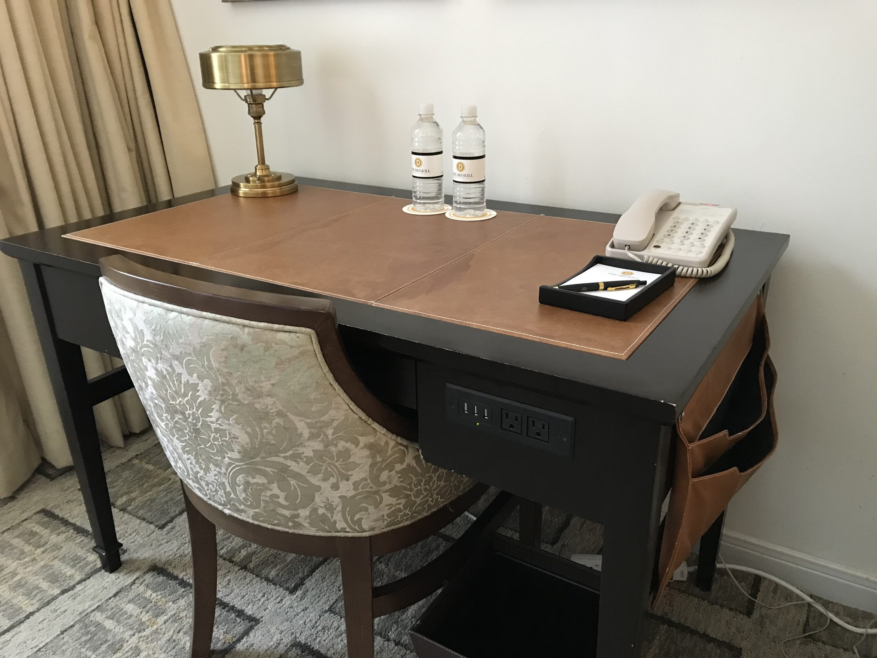 Desk in The Driskill room 609