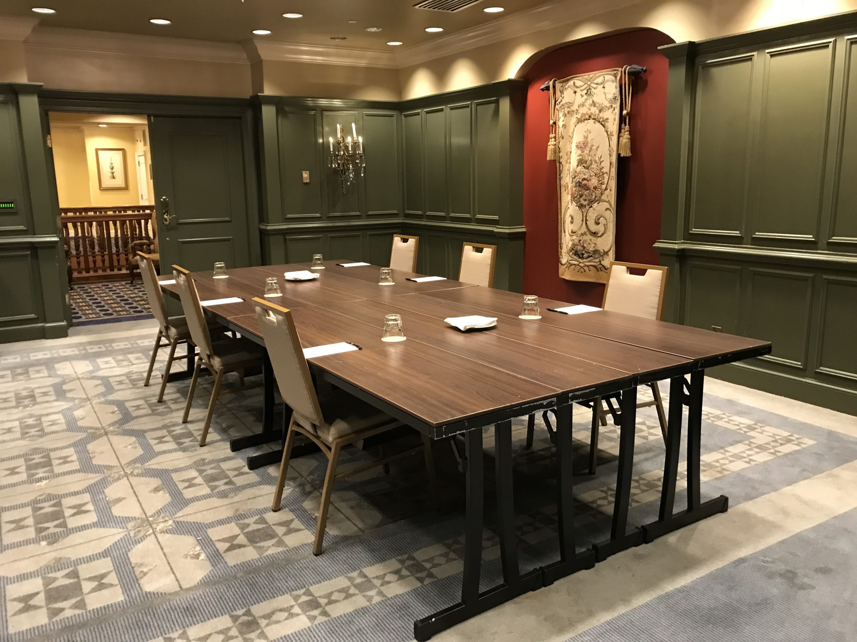 The Citadel Club room at The Driskill Austin