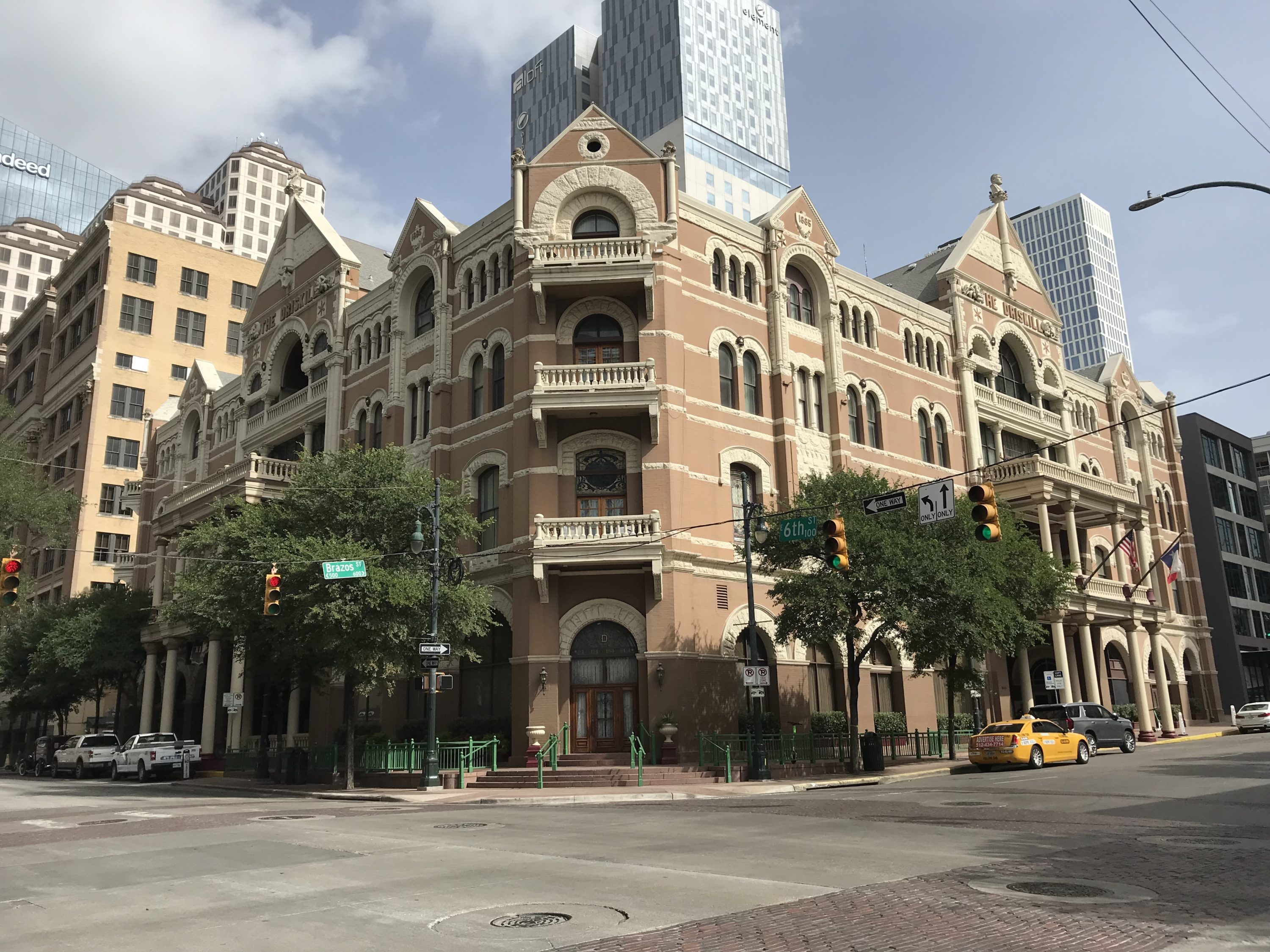 Hotel du Louvre, The Unbound Collection by Hyatt Corner view of The Driskill Hotel Austin