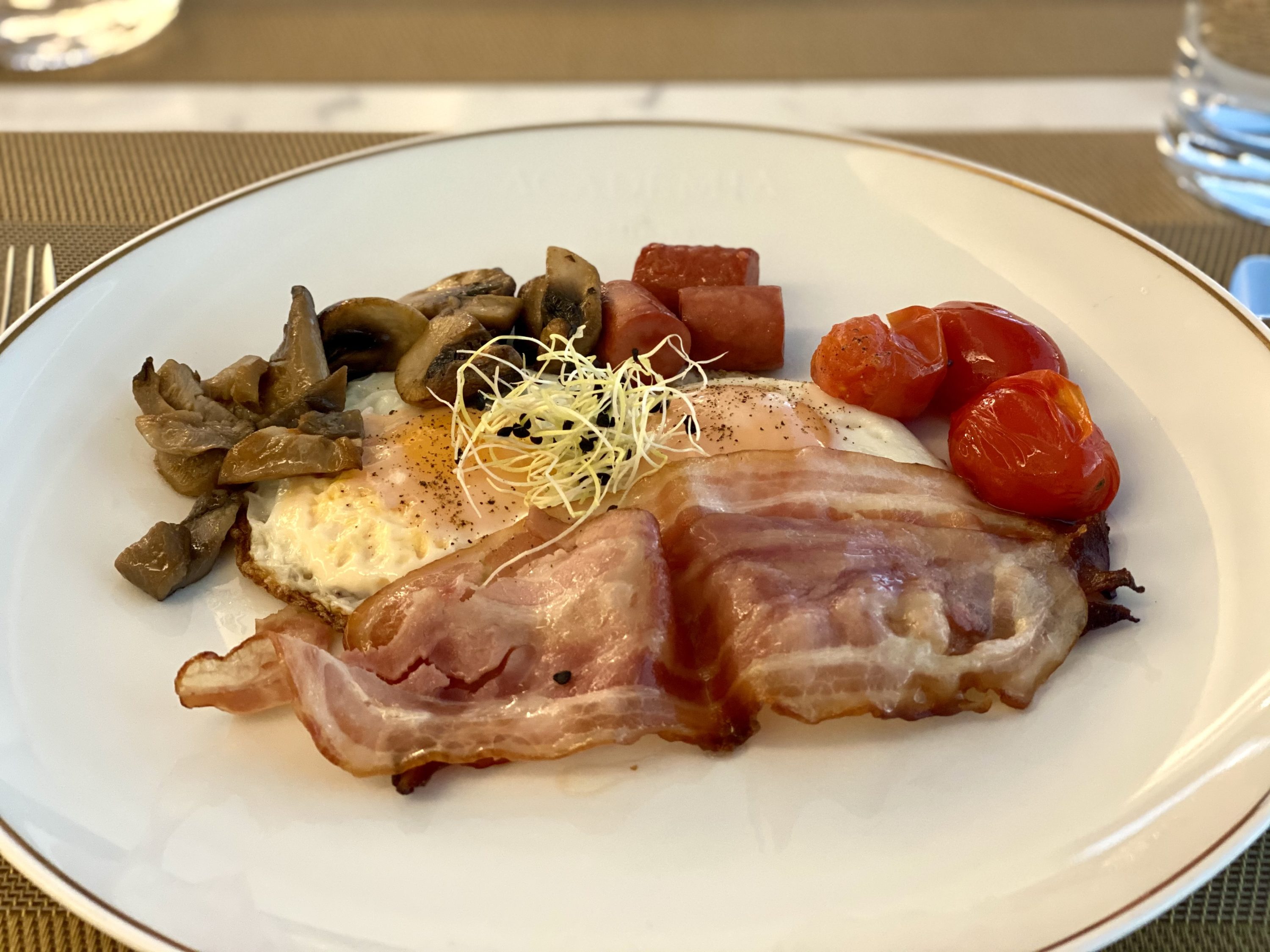 Academias Hotel Symposium Restaurant a la carte breakfast