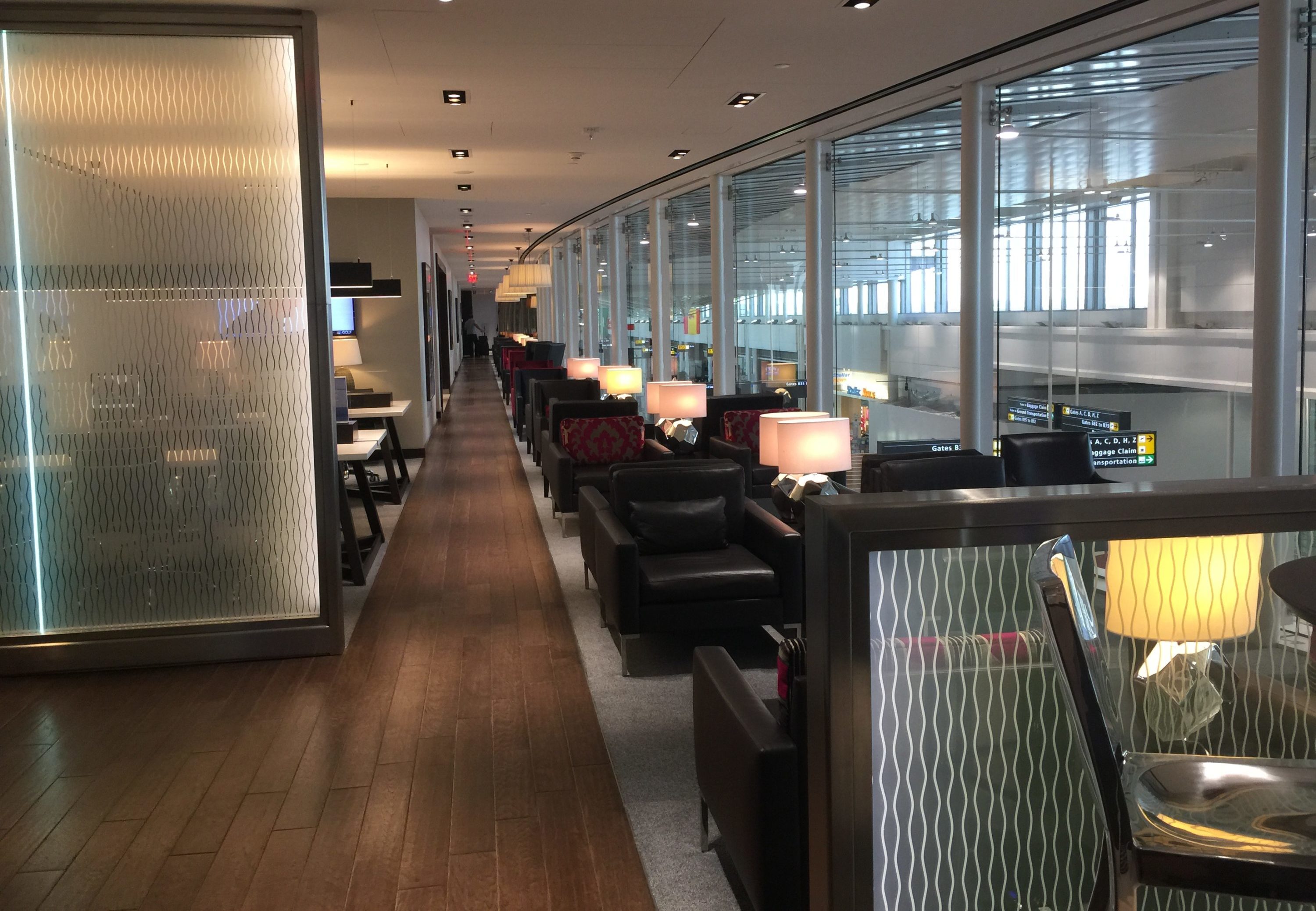 British Airways Lounge IAD Main Seating British Airways Lounge IAD Main Seating