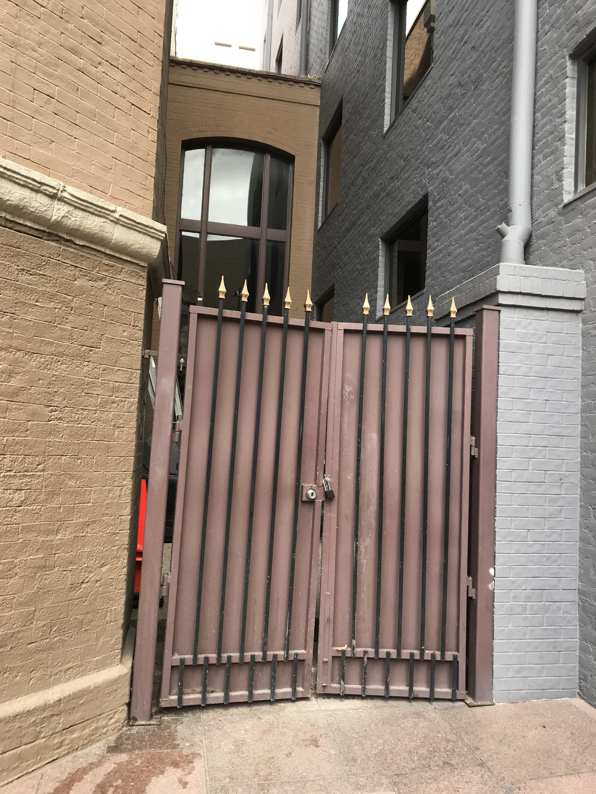 Bar storage entry at The Driskill Hotel