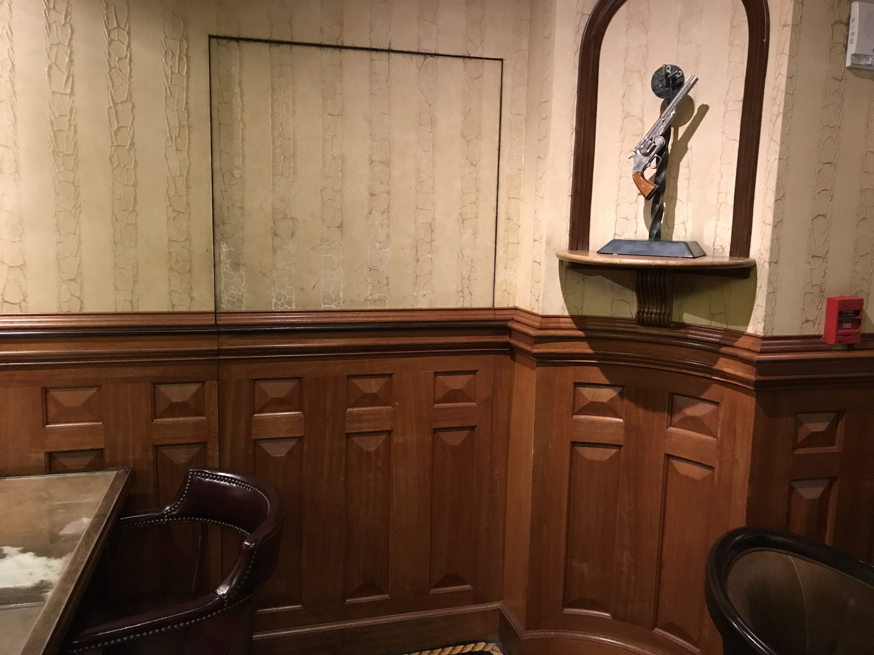 Mystery door in The Driskill Bar