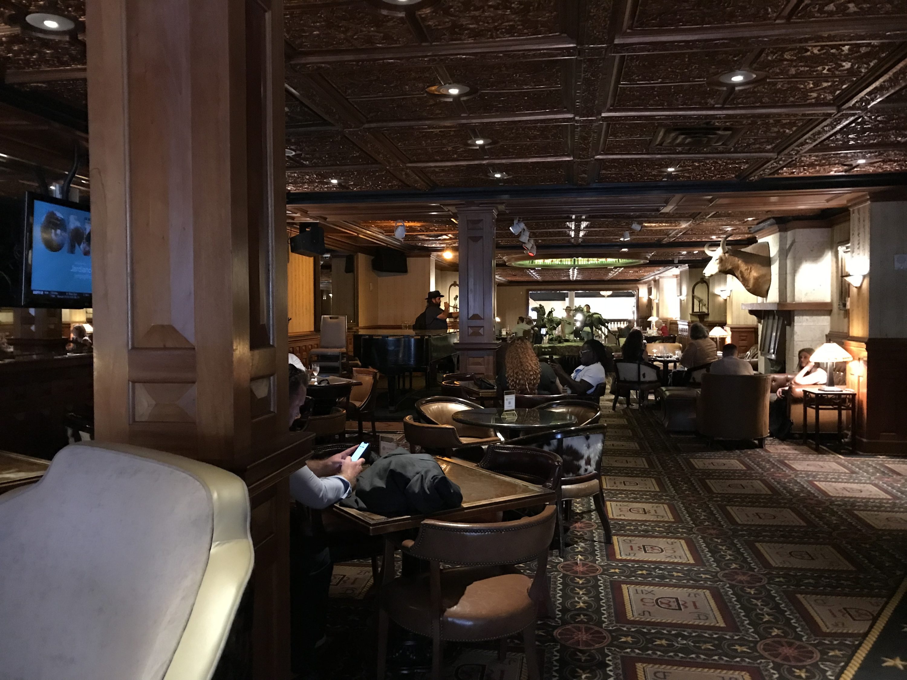 Seating at The Driskill Bar
