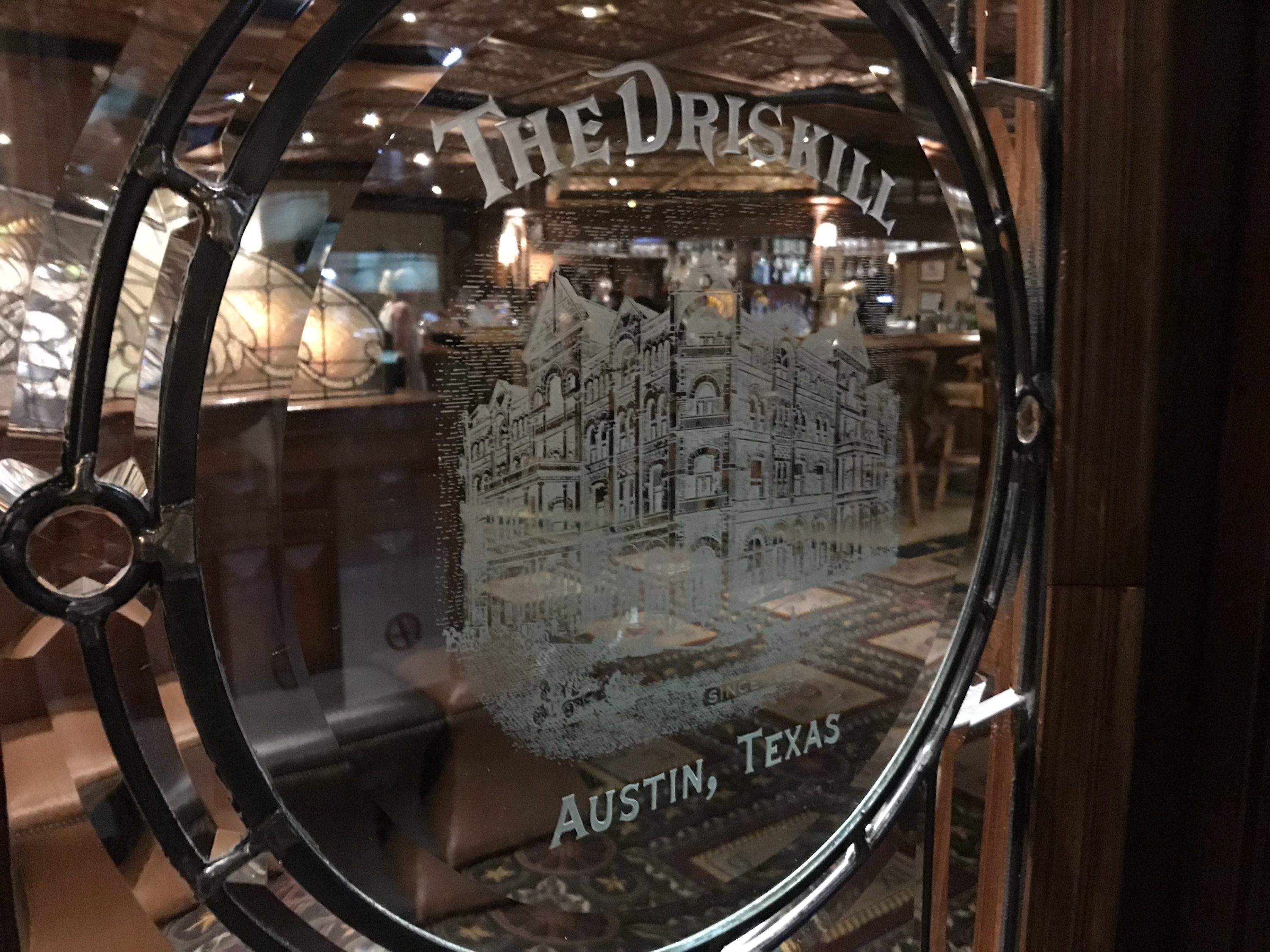 The Driskill Bar Seventh Street entrance