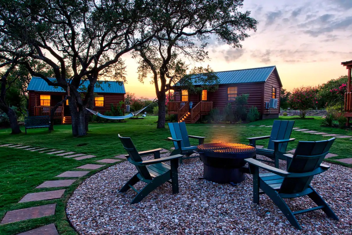 Glamping Listing Brand New Glamping at its finest Entire cabin hosted by Tad