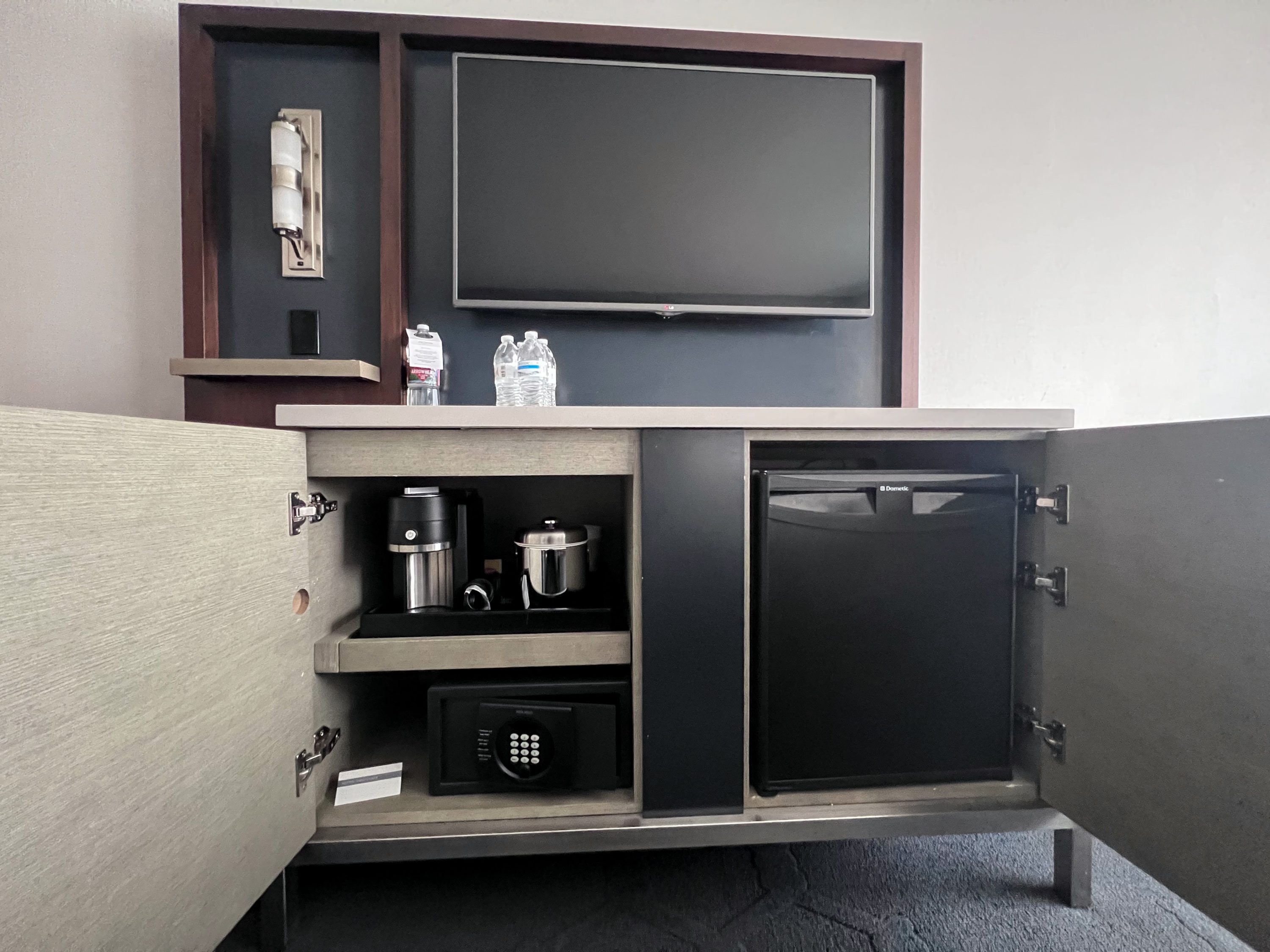 Hyatt Centric Fisherman's Wharf San Francisco guestroom cabinet