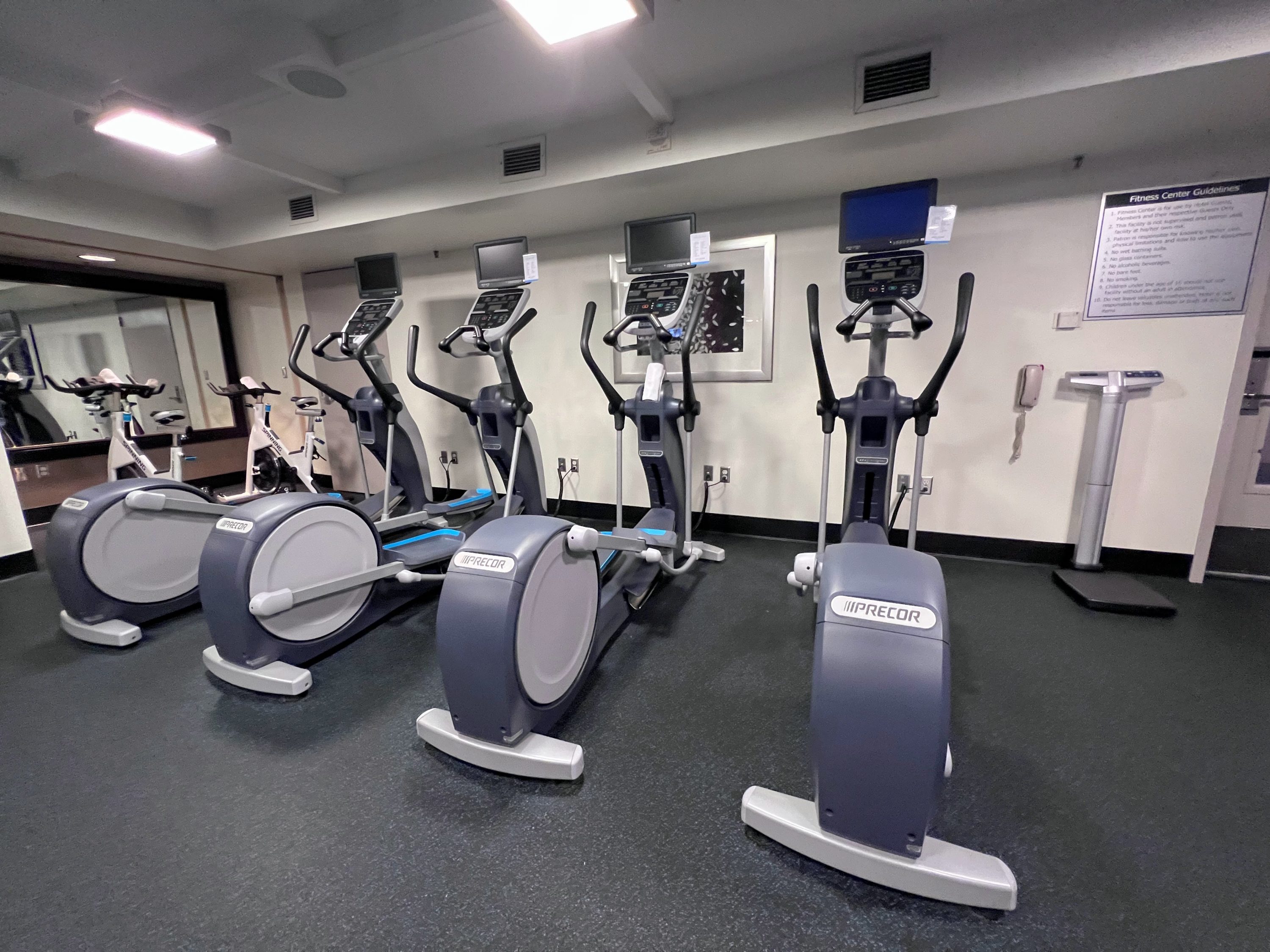 Hyatt Centric Fisherman's Wharf San Francisco gym cardio equipment