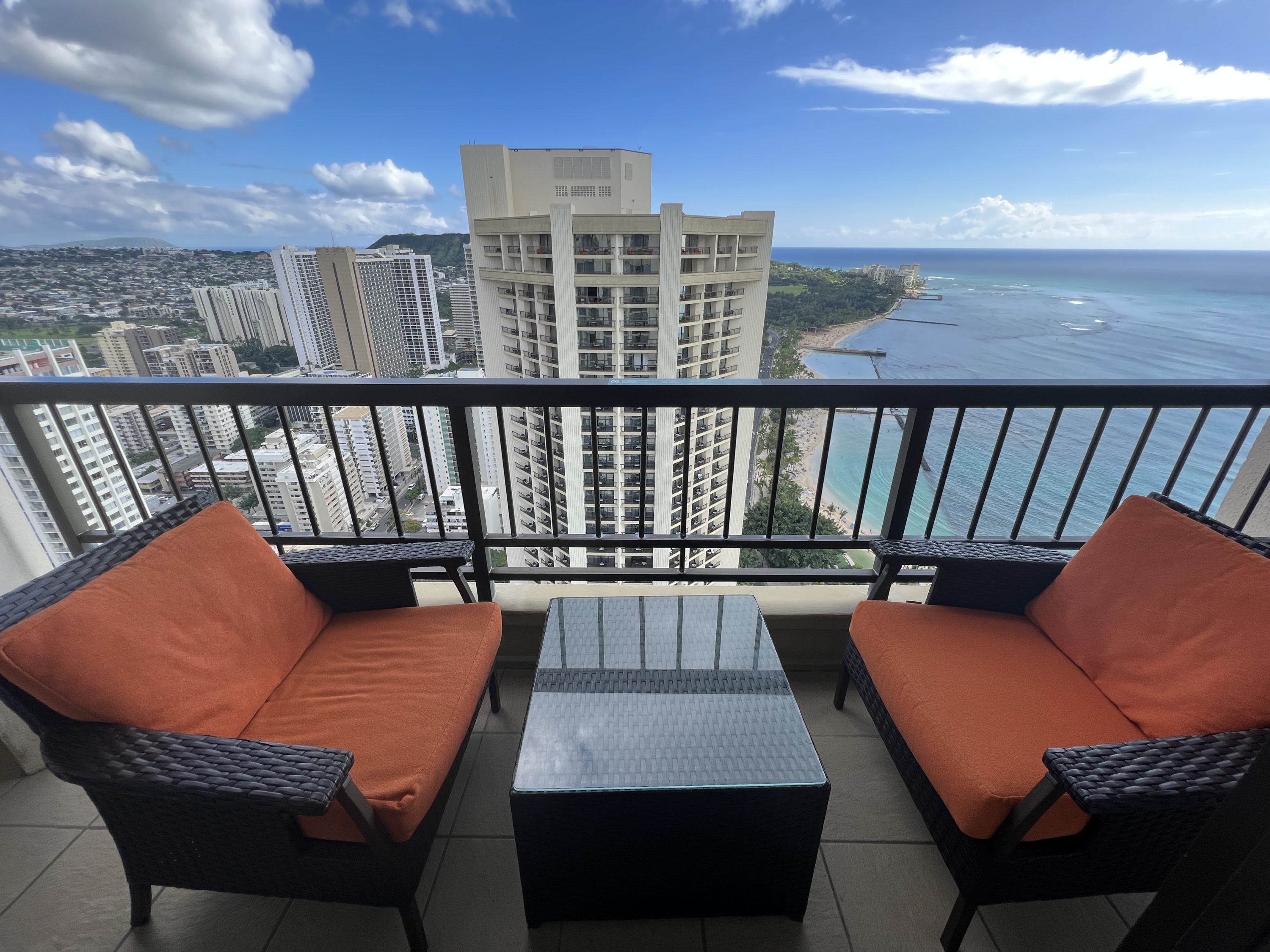 Hyatt Regency Penthouse Suite Balcony Chairs