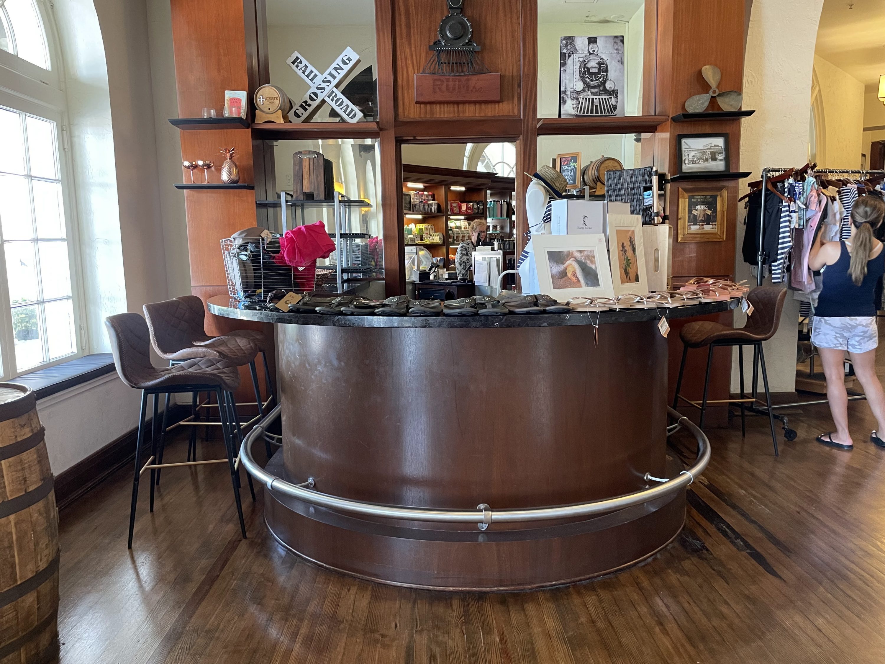 HMF Sidecar lobby bar at Casa Marina