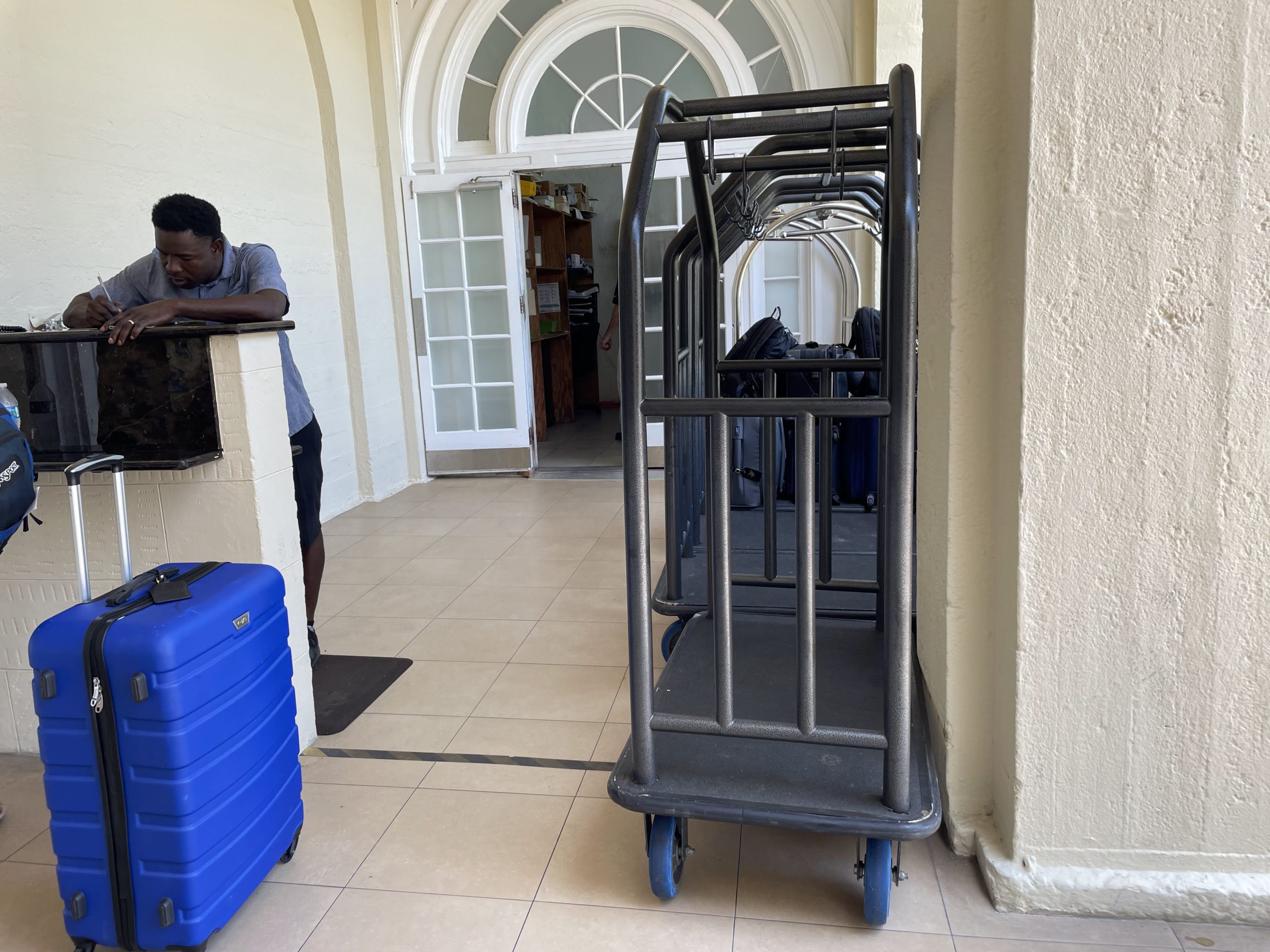 Valet station at Casa Marina Key West
