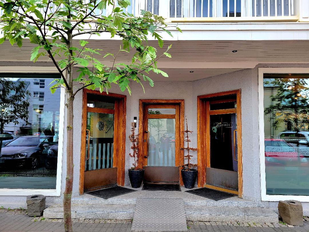 Kvosin Hotel Reykjavik Entrance