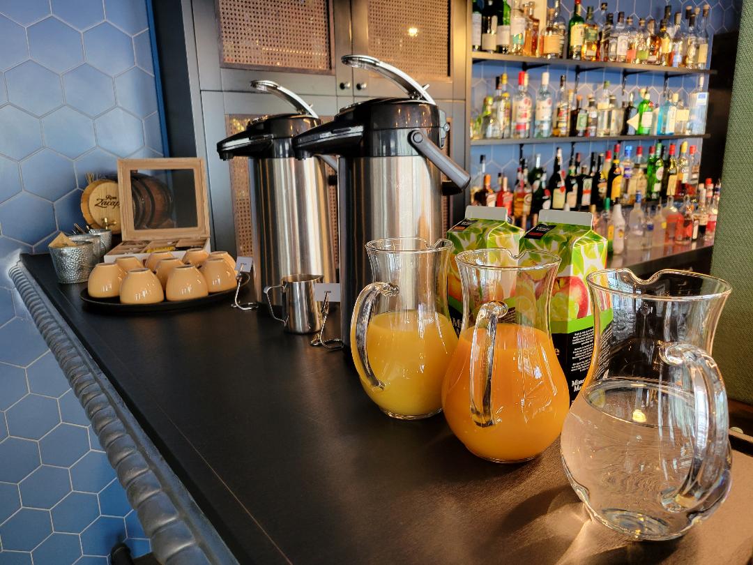Kvosin Hotel Reykjavik self-serve coffee