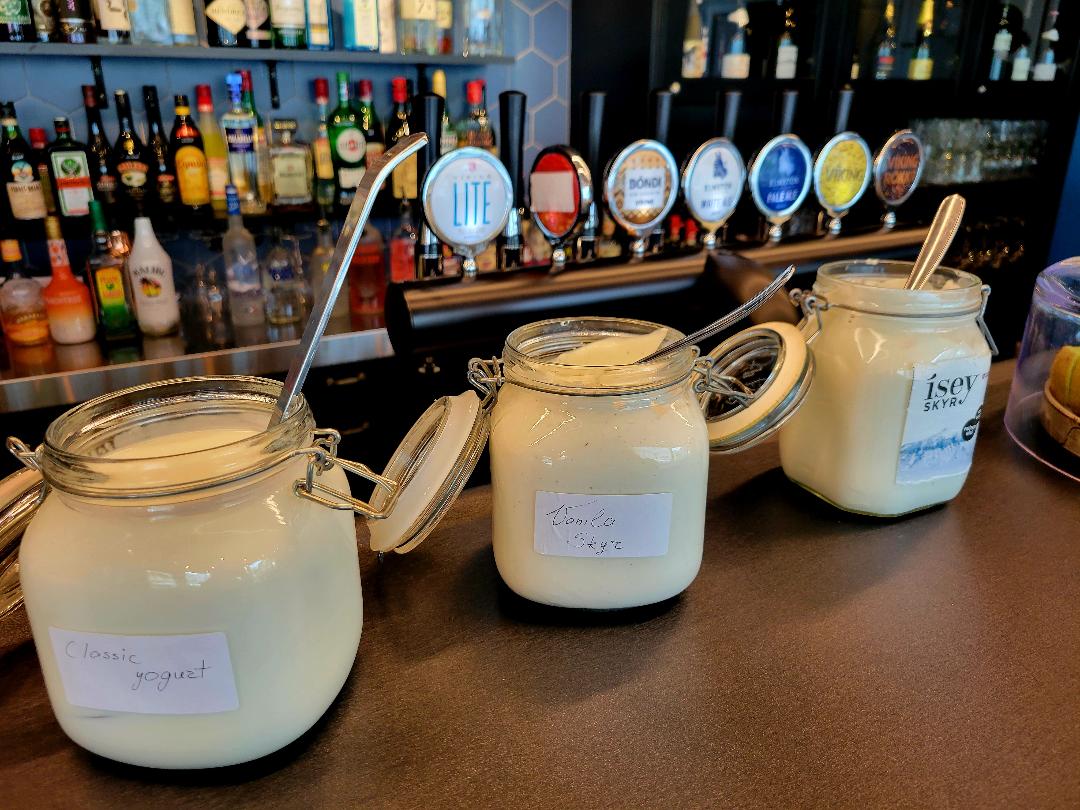 Kvosin Hotel Reykjavik Yogurt