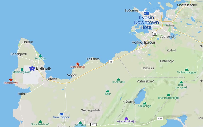 Kvosin Hotel Reykjavik and Airport Location