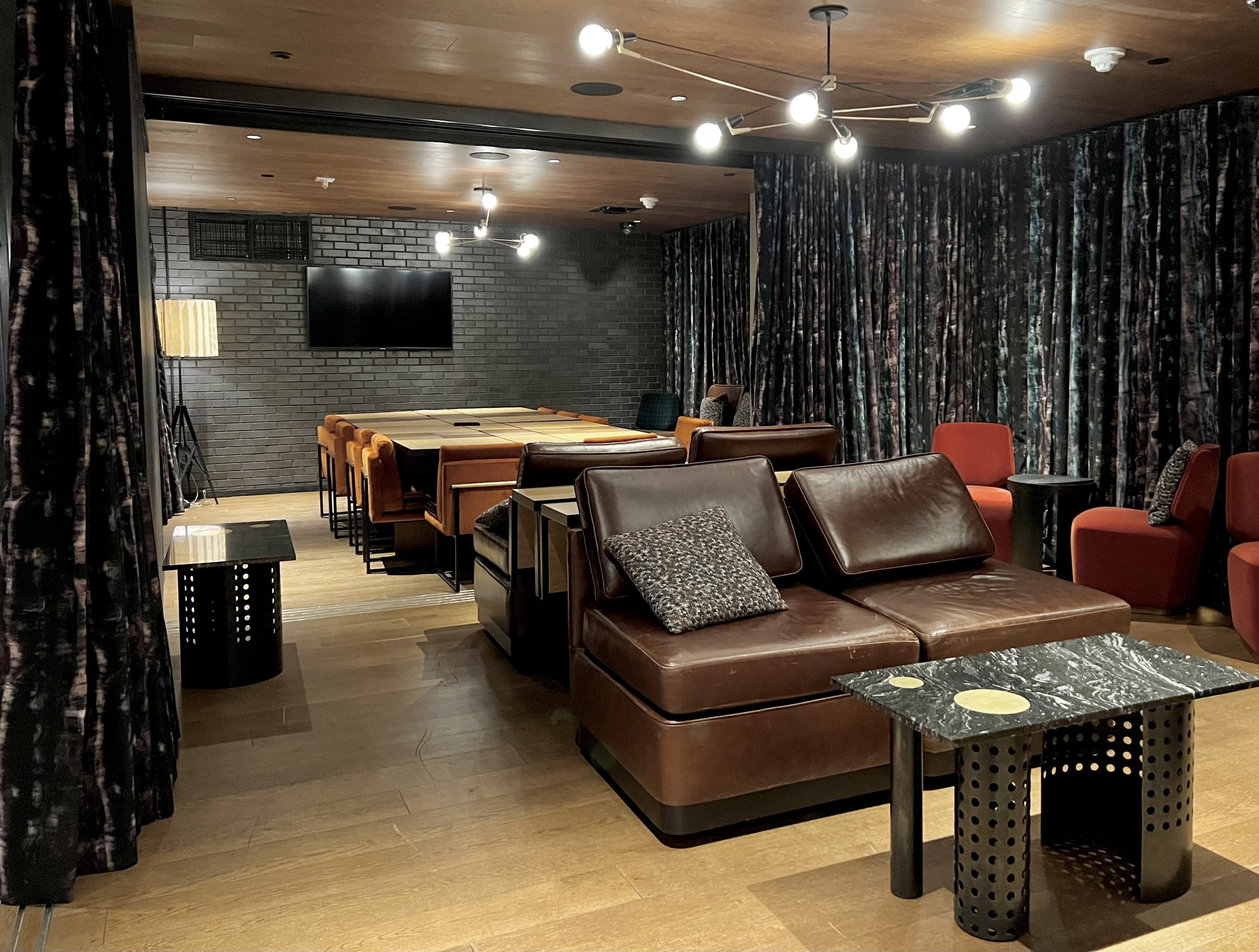 Moxy East Village Alphabet Bar Café meeting space