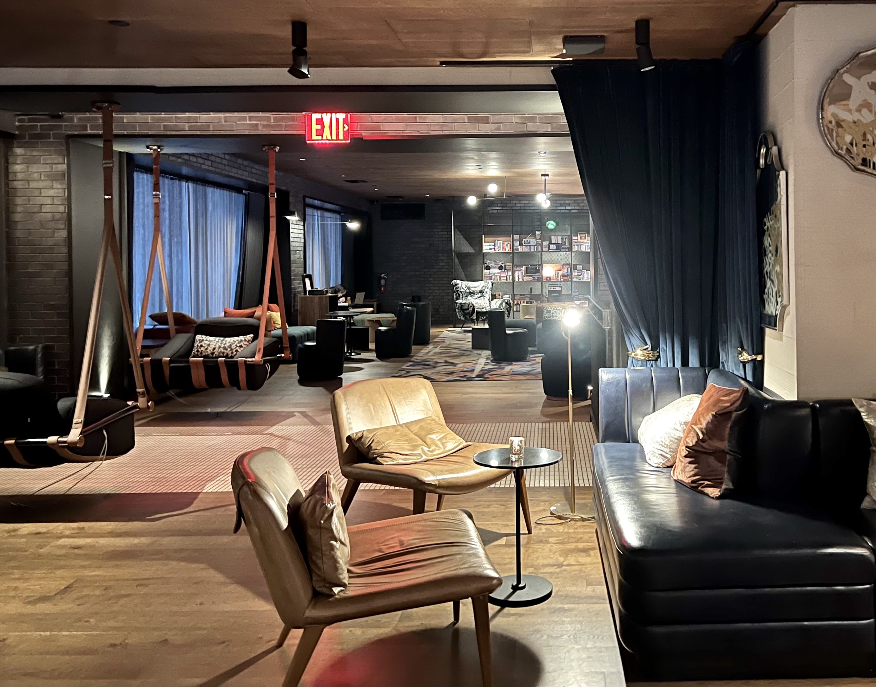 Moxy East Village Alphabet Bar Café more seating